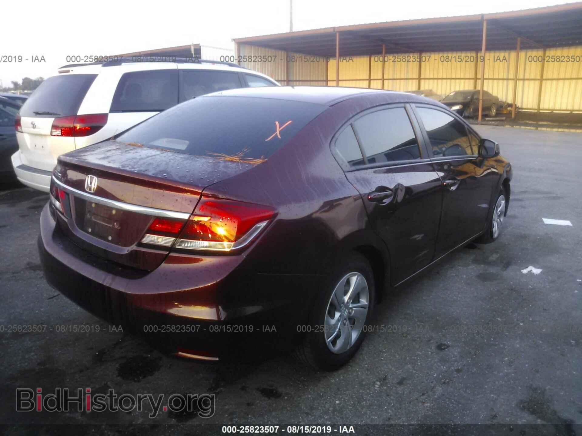 2013 HONDA CIVIC - VIN: 2HGFB2F55DH580156 - Фото 4