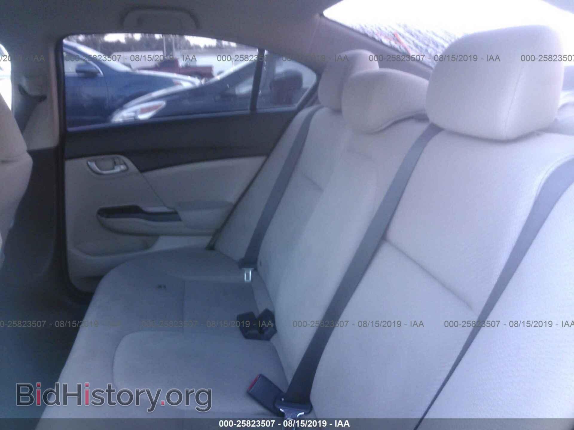 2013 HONDA CIVIC - VIN: 2HGFB2F55DH580156 - Фото 8