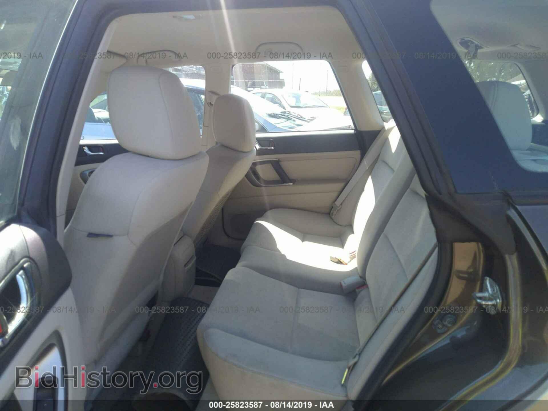2008 SUBARU OUTBACK - VIN: 4S4BP61C387361141 - Фото 8
