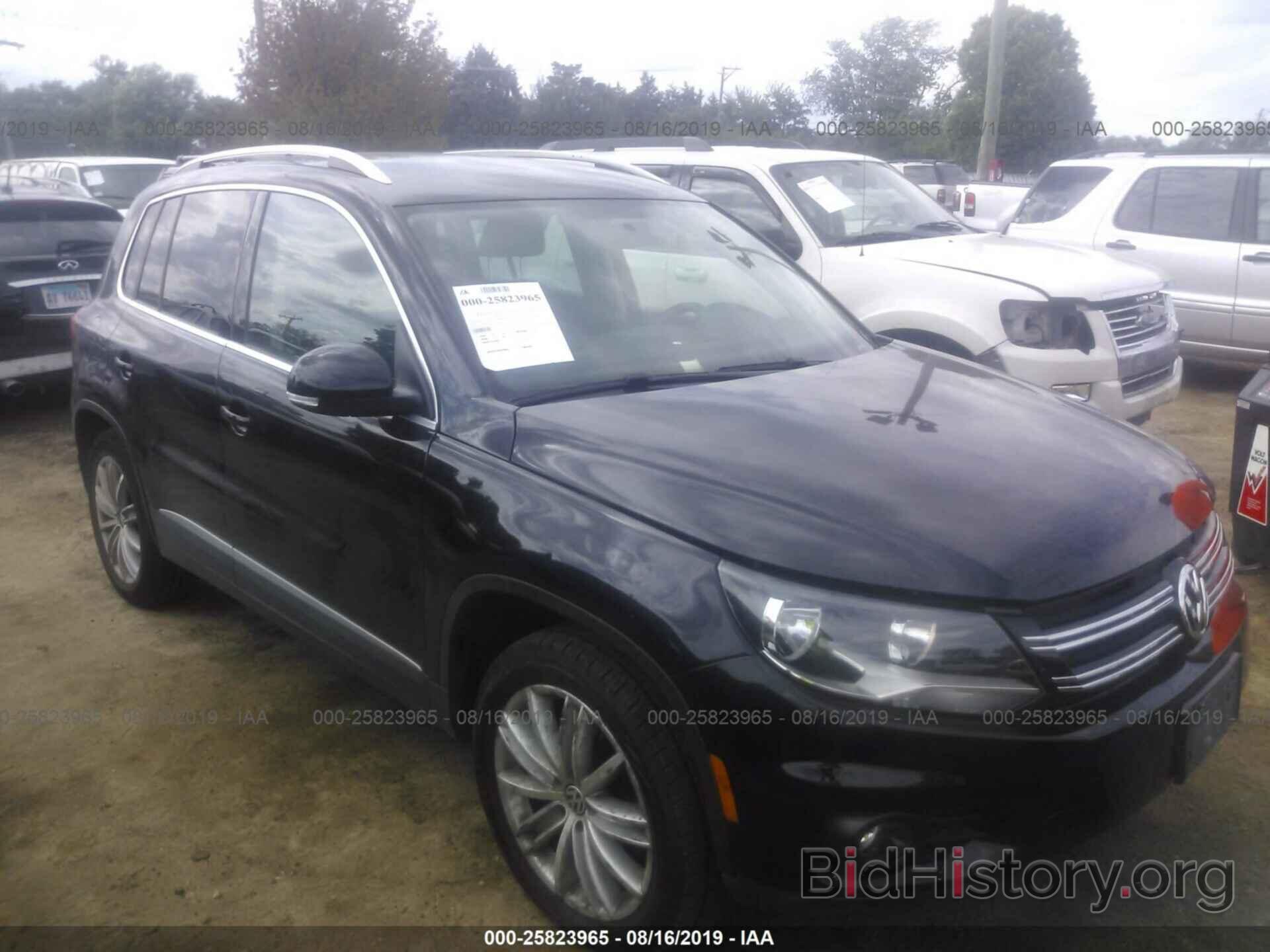 Photo WVGAV7AX3CW557959 - VOLKSWAGEN TIGUAN 2012