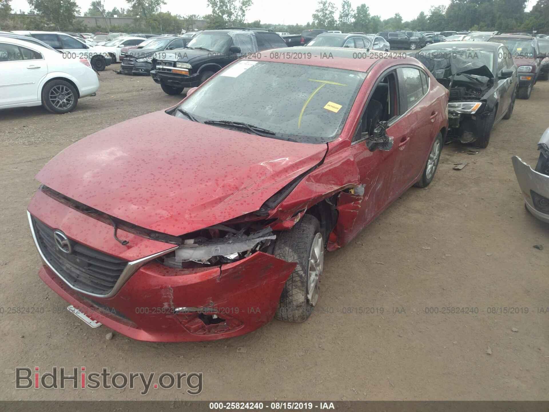 2014 MAZDA 3 - VIN: JM1BM1W73E1116043 - Фото 2