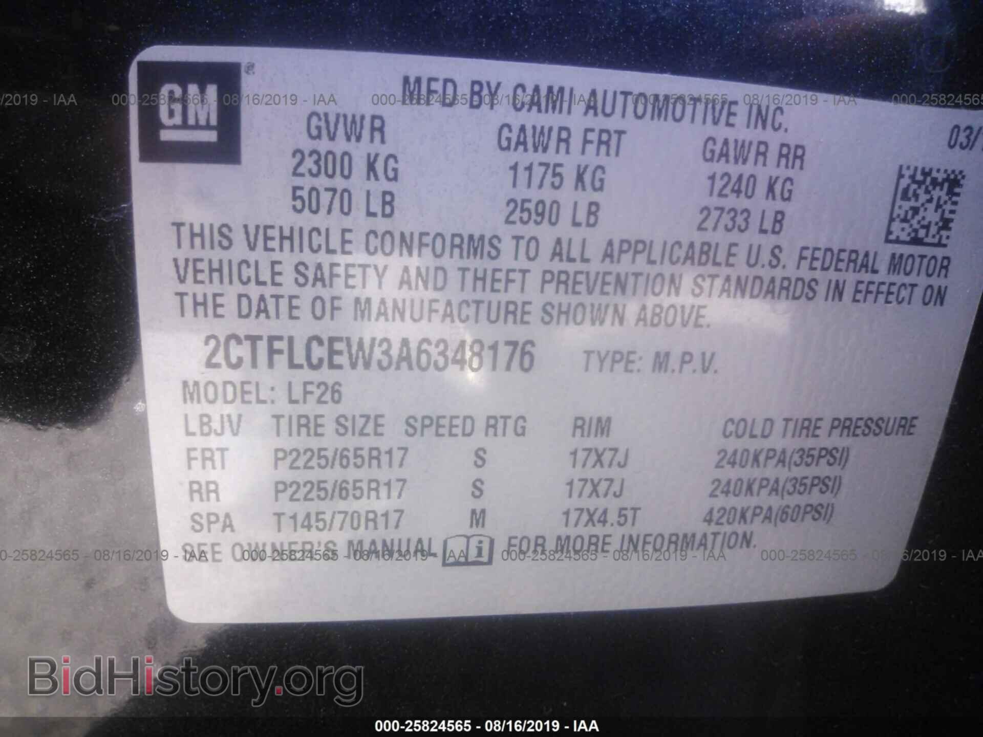 2010 GMC Terrain - VIN: 2CTFLCEW3A6348176 - Photo 9