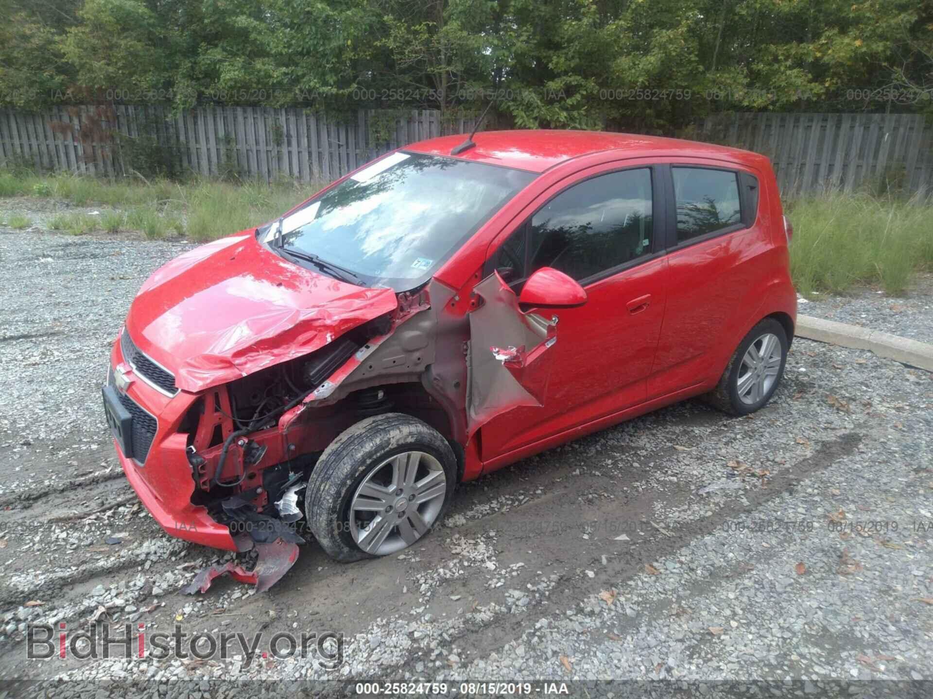 2013 CHEVROLET SPARK - VIN: KL8CD6S96DC506204 - Фото 2