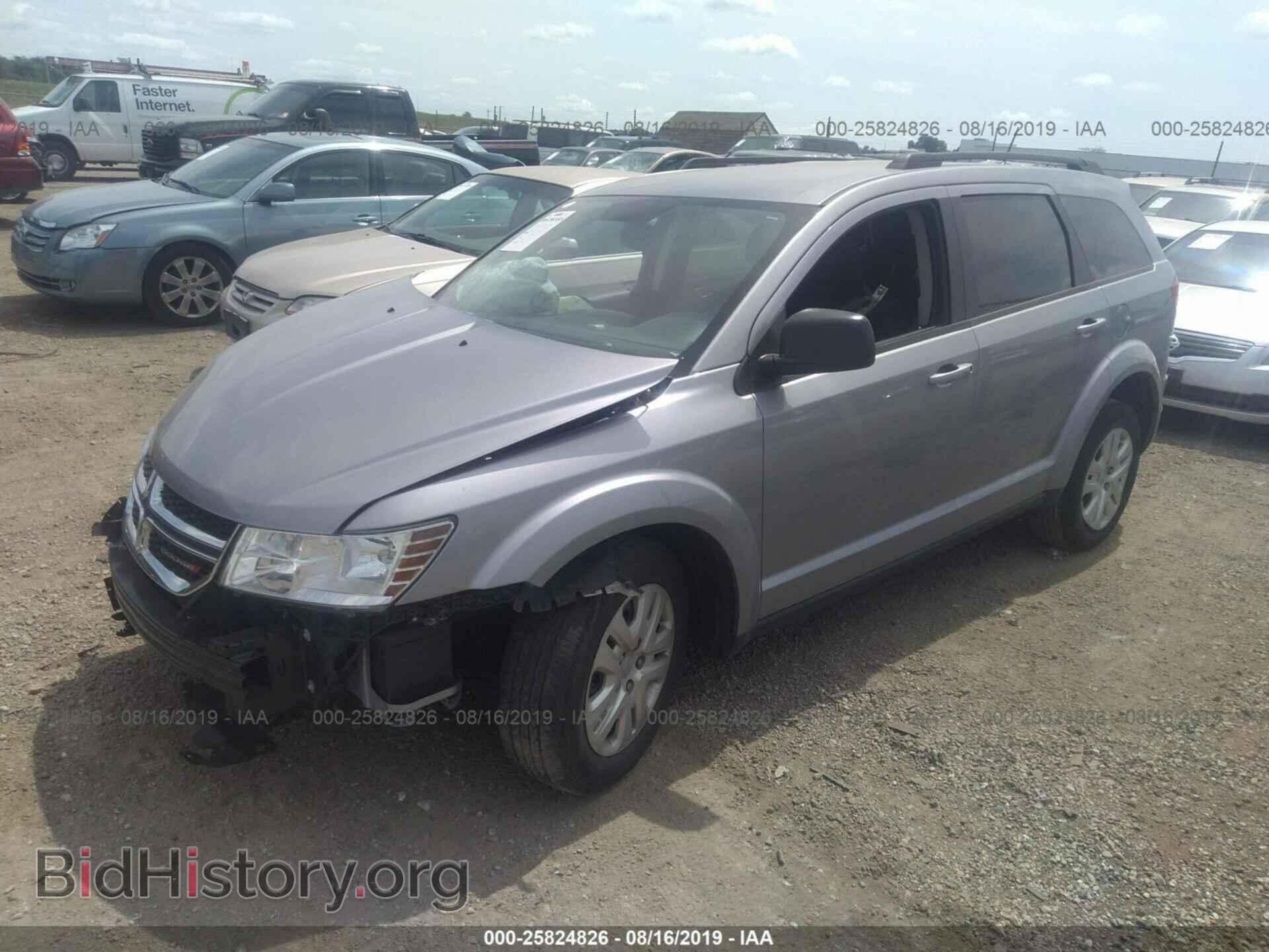 2017 DODGE JOURNEY - VIN: 3C4PDCAB1HT673317 - Фото 2