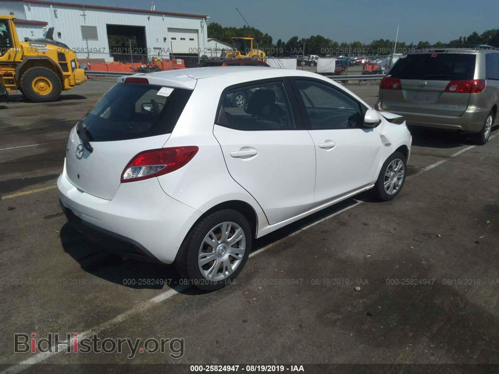 2011 MAZDA MAZDA2 - VIN: JM1DE1HY7B0103714 - Фото 4
