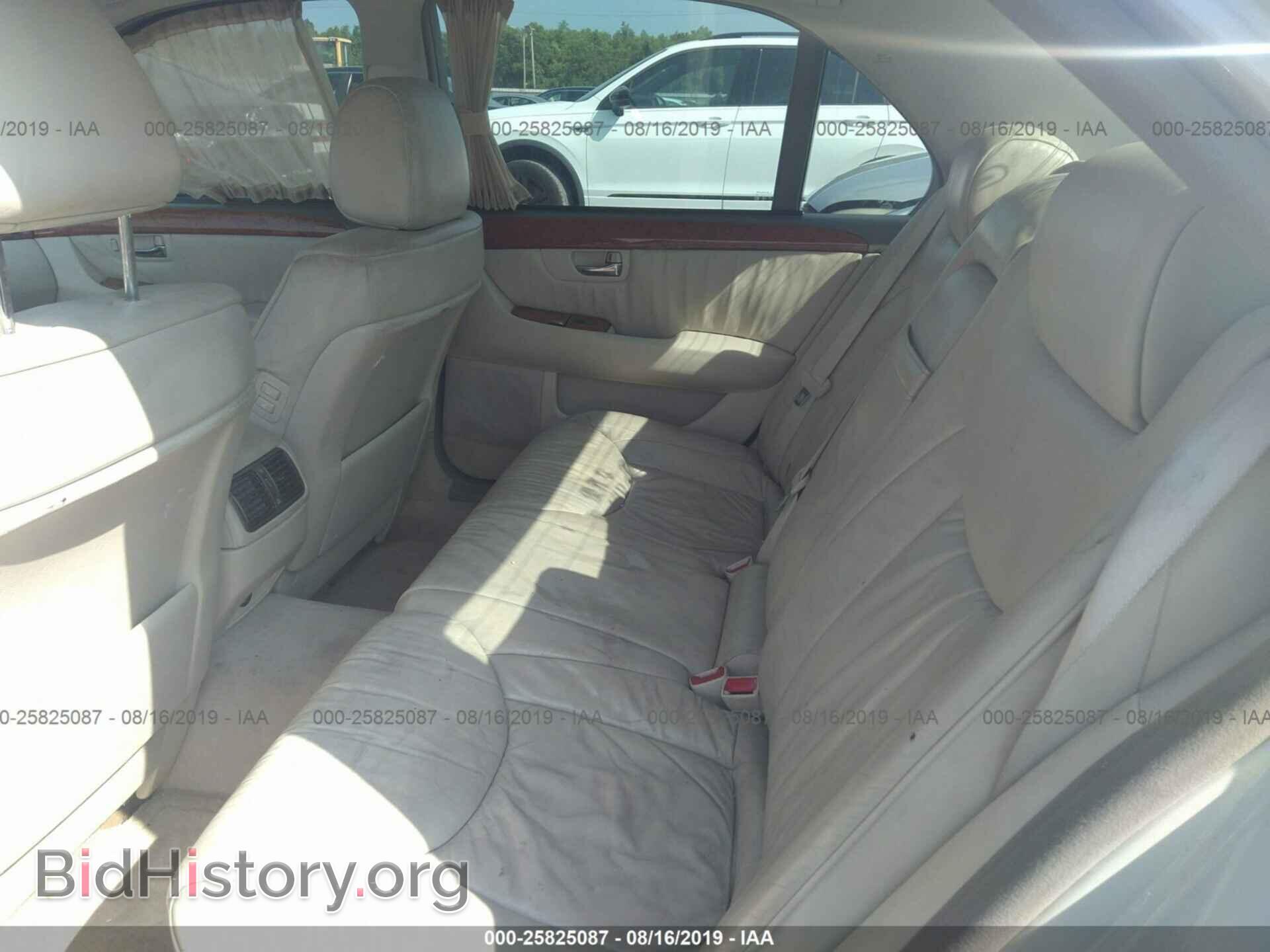 2001 LEXUS LS - VIN: JTHBN30F010044855 - Фото 8