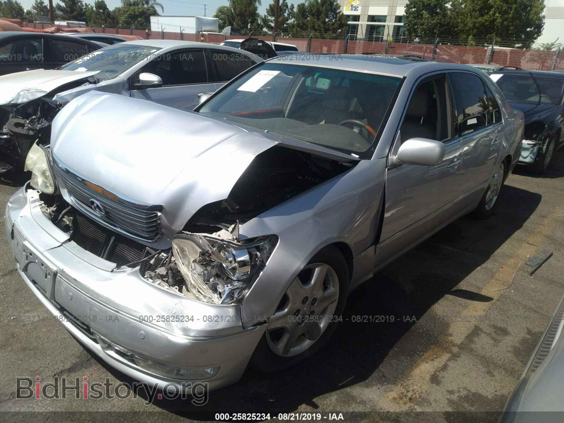 2004 LEXUS LS - VIN: JTHBN36F940165217 - Фото 2