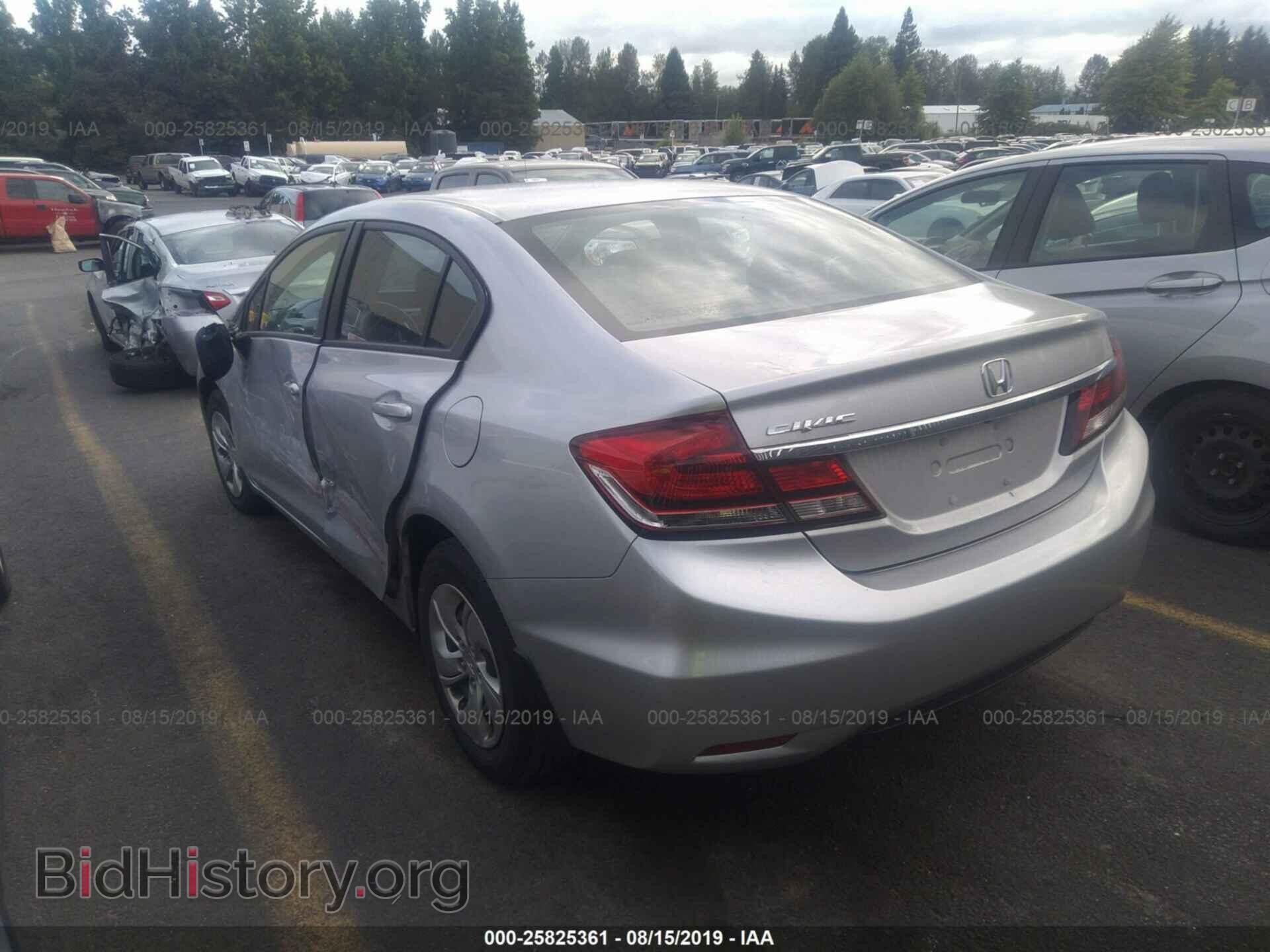 2013 HONDA CIVIC - VIN: 19XFB2F56DE209002 - Фото 3