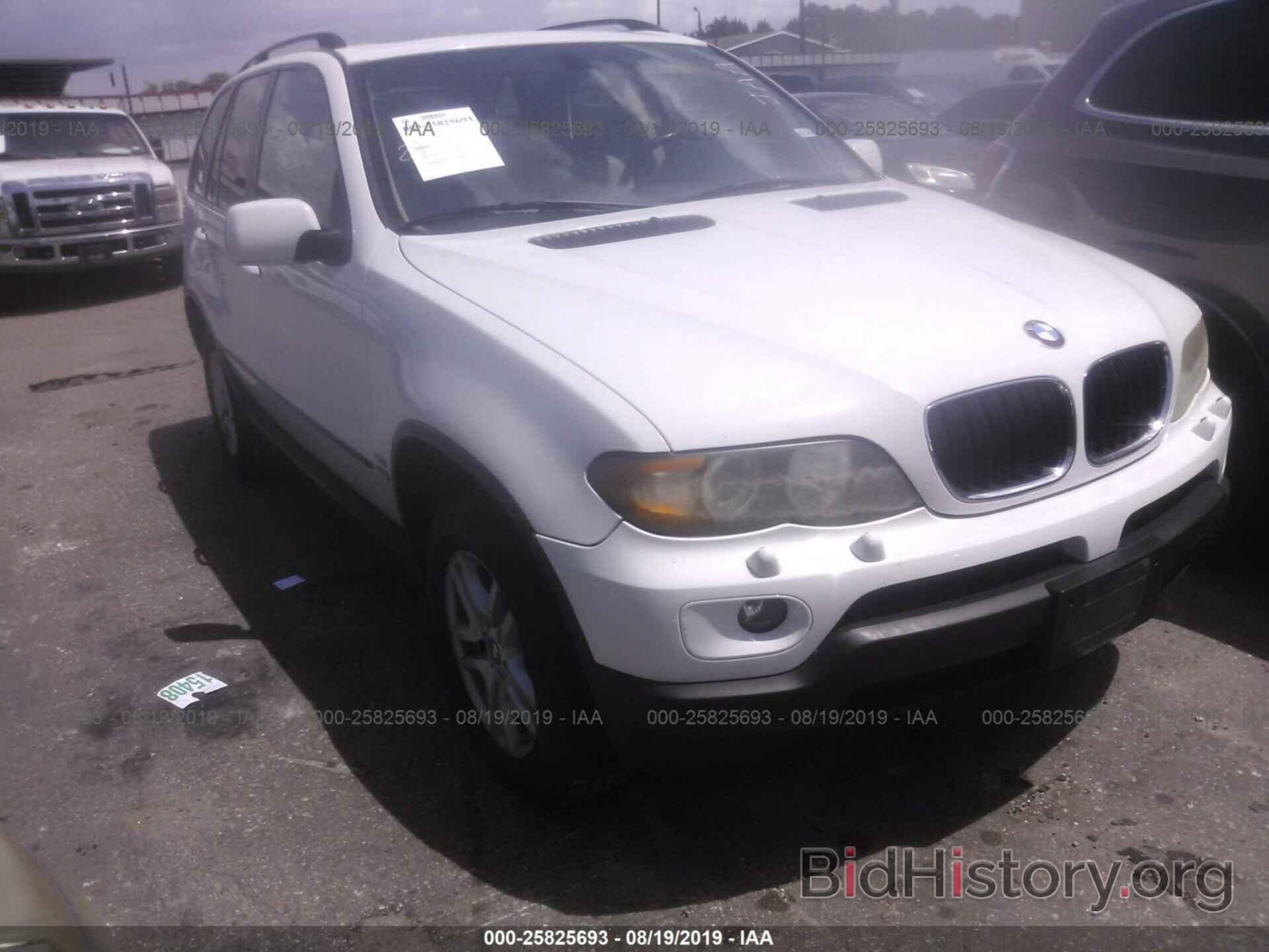 Photo 5UXFA13566LY27687 - BMW X5 2006