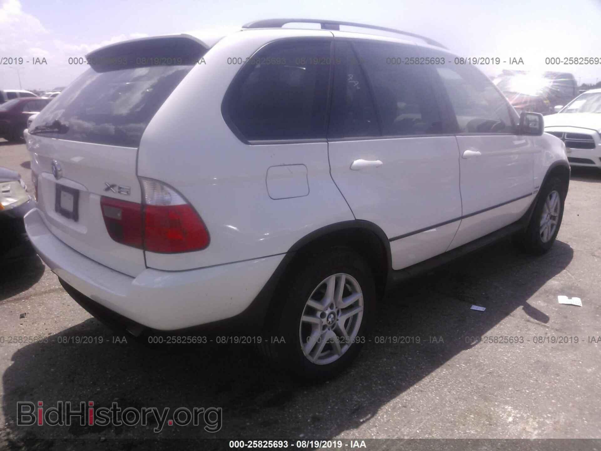 2006 BMW X5 - VIN: 5UXFA13566LY27687 - Фото 4