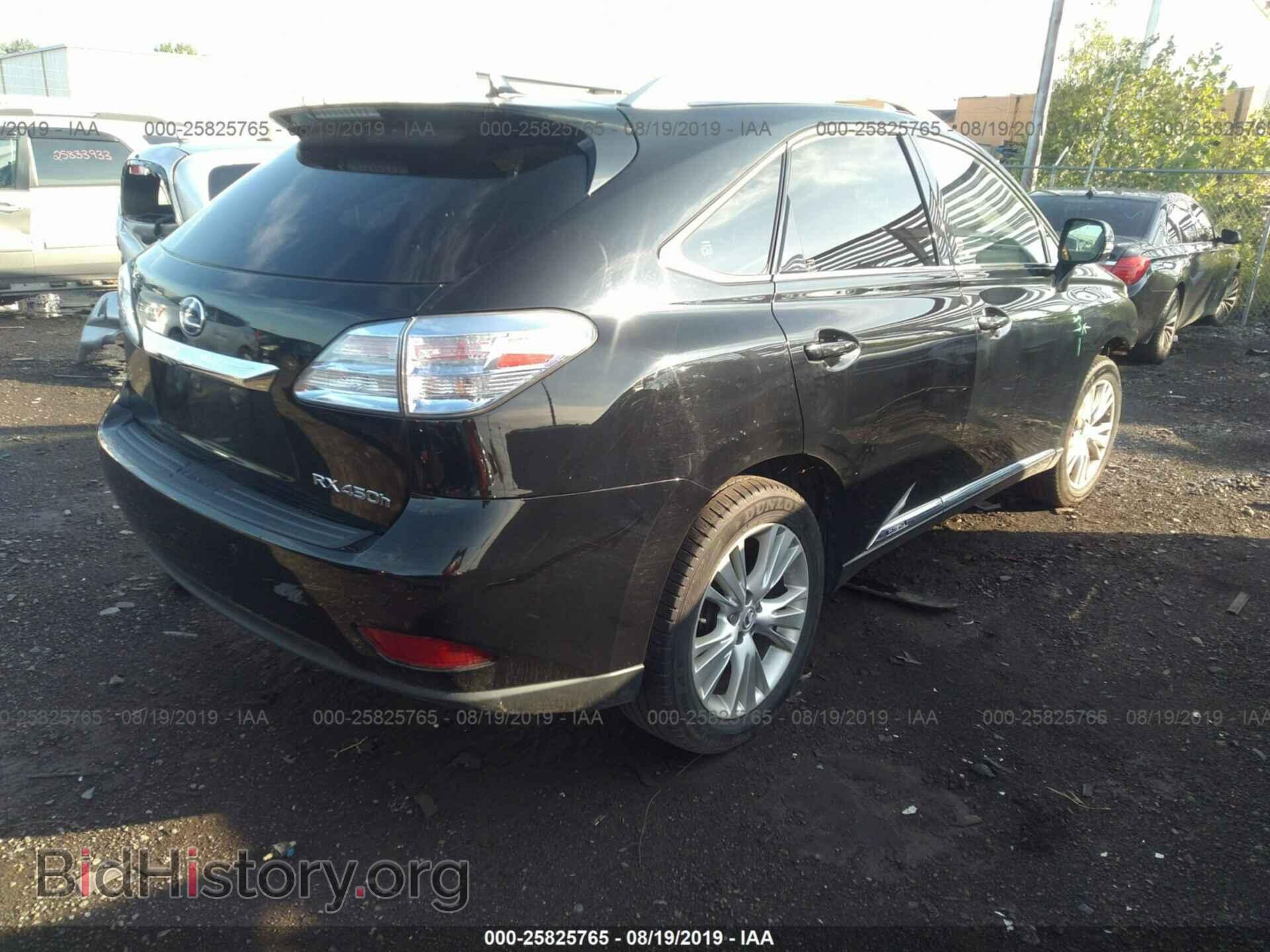 2011 LEXUS RX - VIN: JTJBC1BA0B2421314 - Фото 4