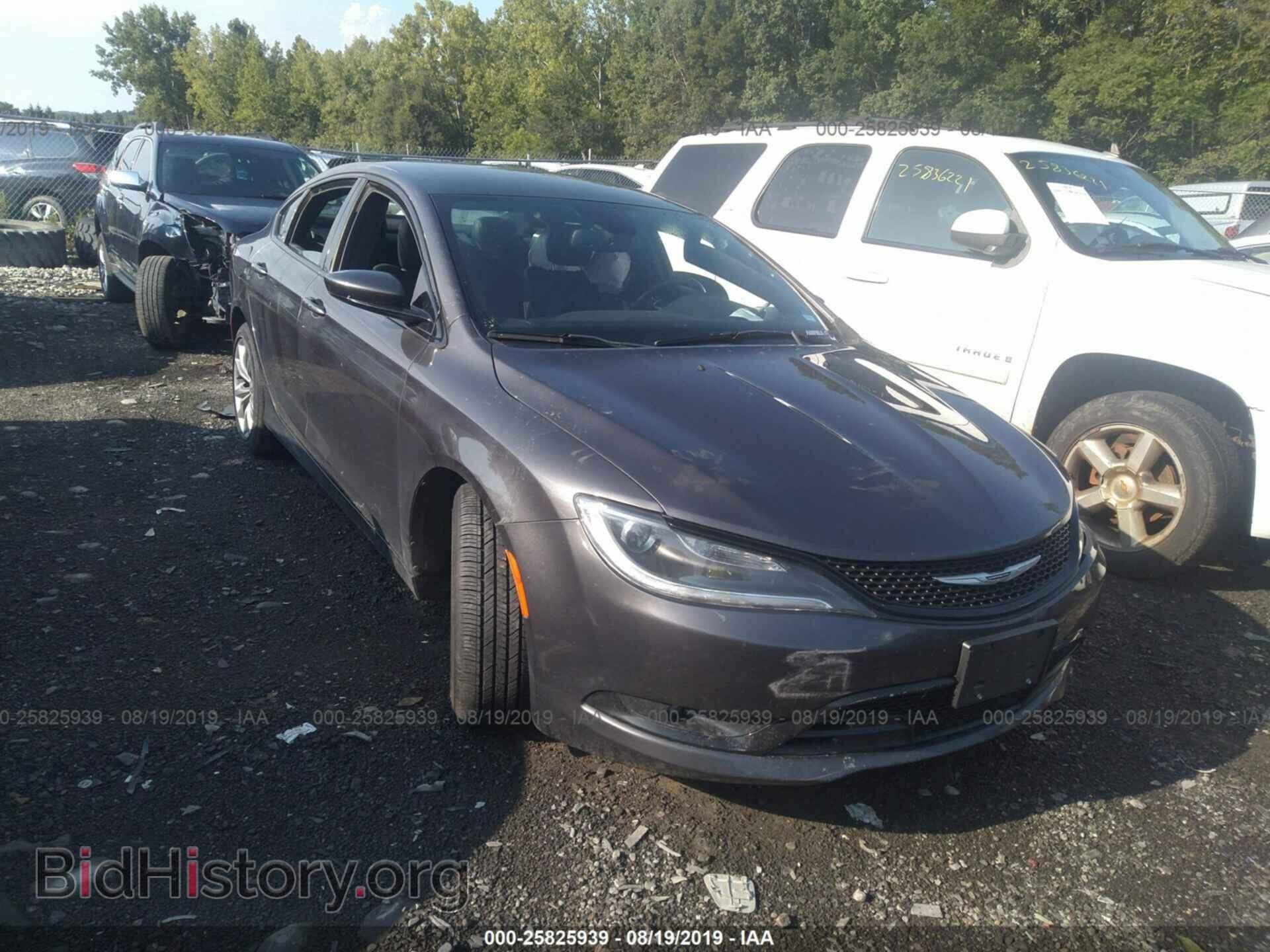 Photo 1C3CCCDGXFN567314 - CHRYSLER 200 2015
