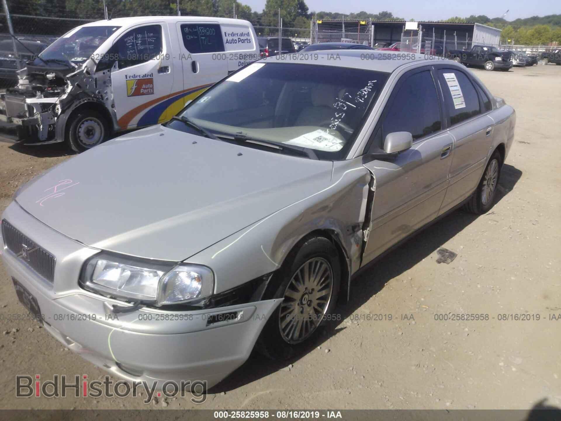 2004 VOLVO S80 - VIN: YV1TS92D841350367 - Фото 2