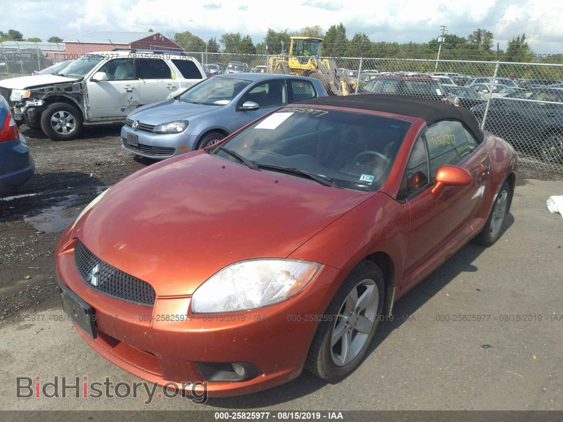 2009 MITSUBISHI ECLIPSE - VIN: 4A3AL25F59E019144 - Фото 2