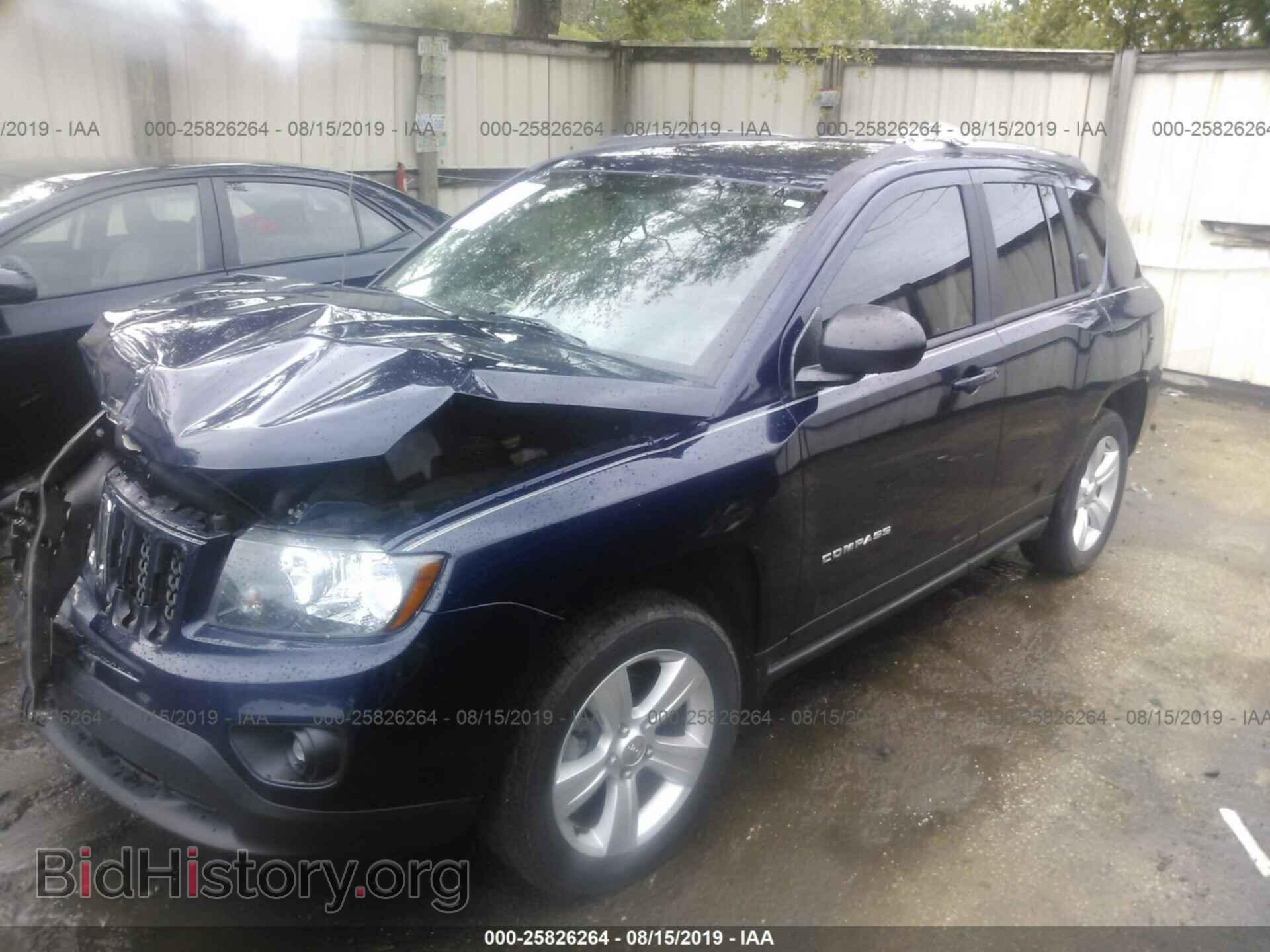 2014 JEEP COMPASS - VIN: 1C4NJCBA7ED720325 - Фото 2