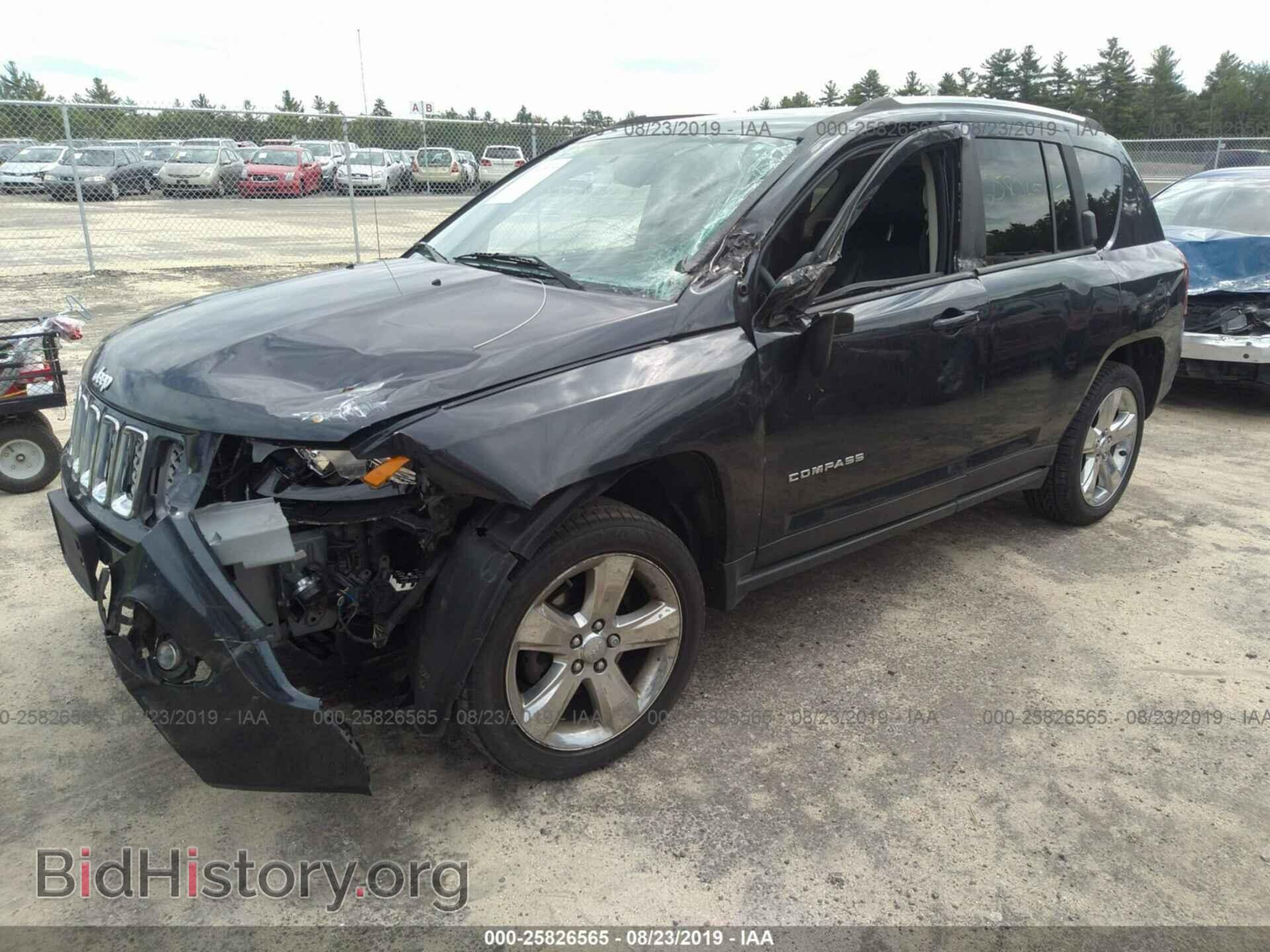 2014 JEEP COMPASS - VIN: 1C4NJCEB0ED628610 - Фото 2