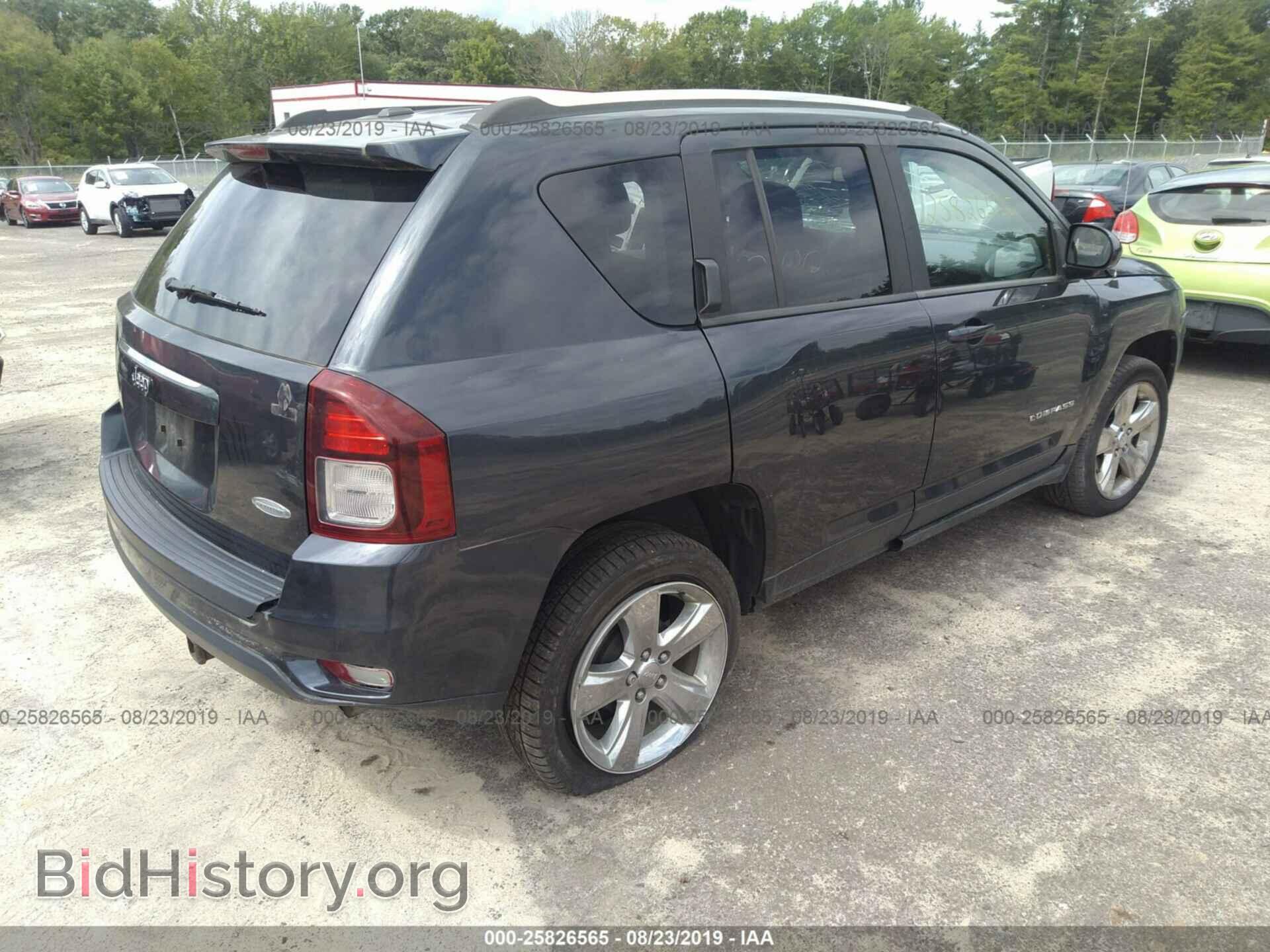 2014 JEEP COMPASS - VIN: 1C4NJCEB0ED628610 - Фото 4