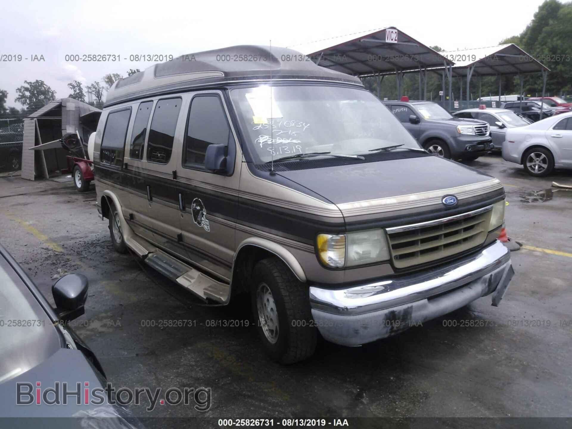 Photo 1FDEE14H5PHB28559 - FORD ECONOLINE 1993