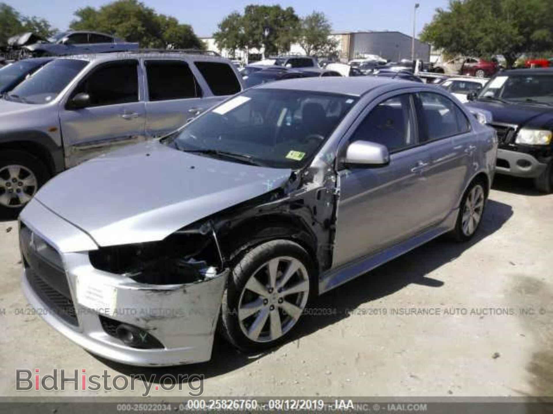 2013 MITSUBISHI LANCER - VIN: JA32U8FW0DU001220 - Фото 2