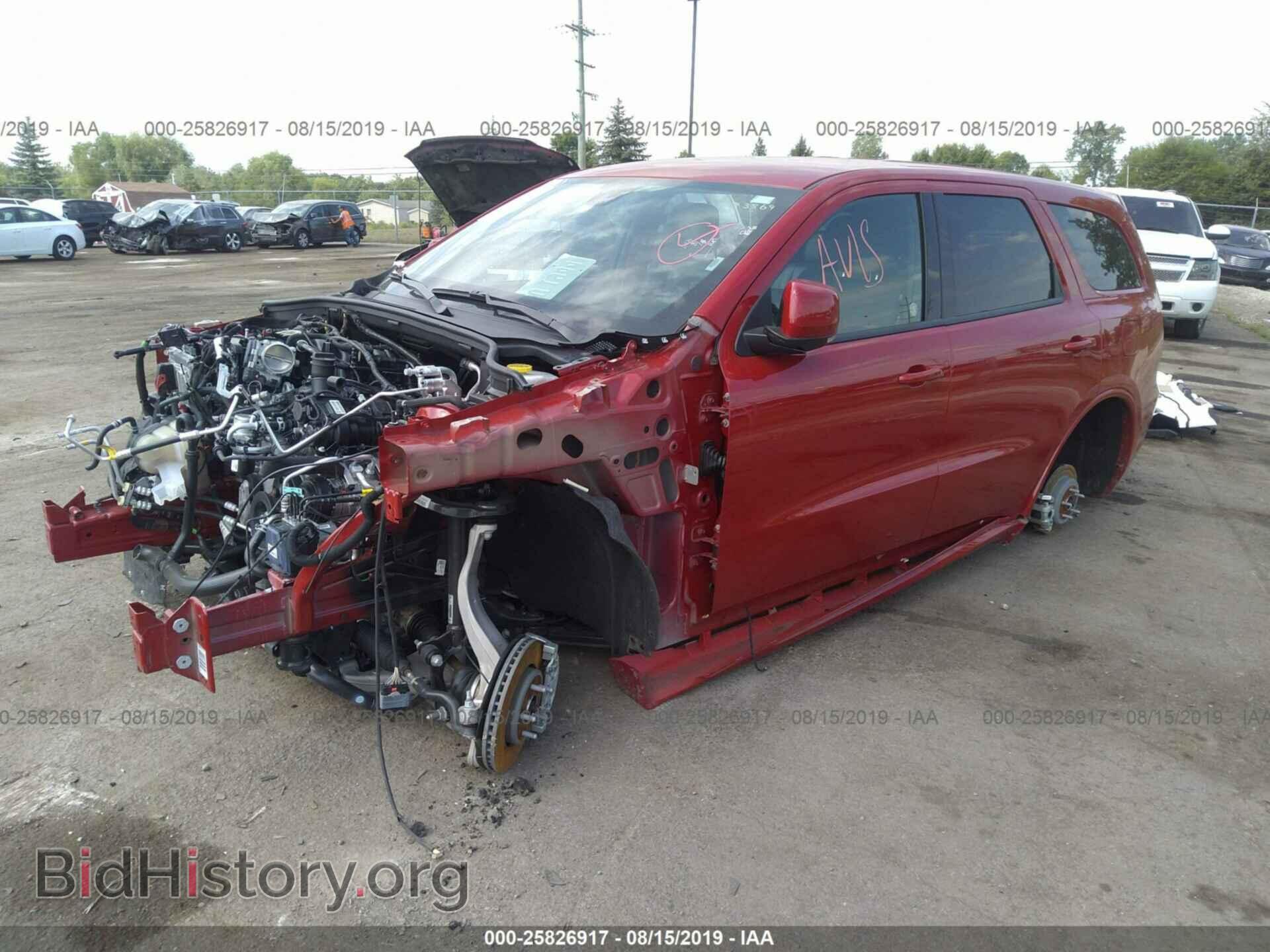 2019 DODGE DURANGO - VIN: 1C4RDJDG2KC733869 - Фото 2