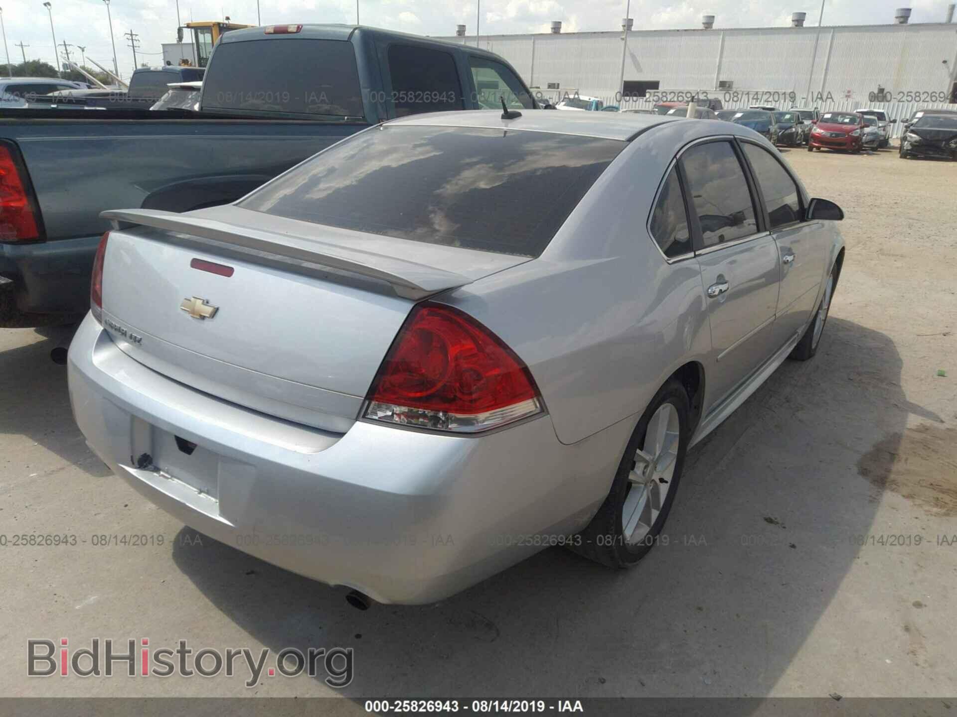2013 CHEVROLET IMPALA - VIN: 2G1WC5E30D1235504 - Фото 4