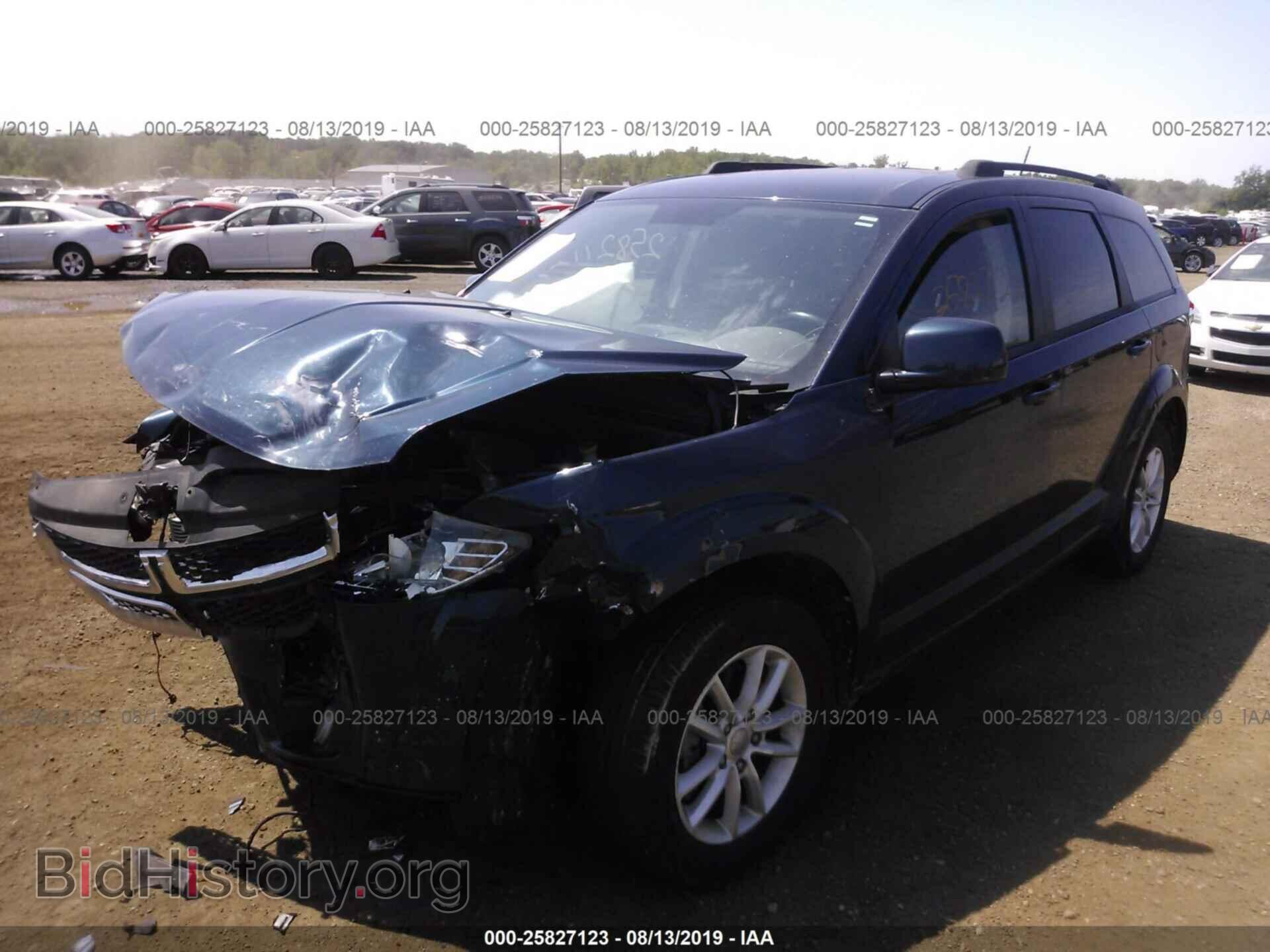 2013 DODGE JOURNEY - VIN: 3C4PDCBB2DT532331 - Фото 2