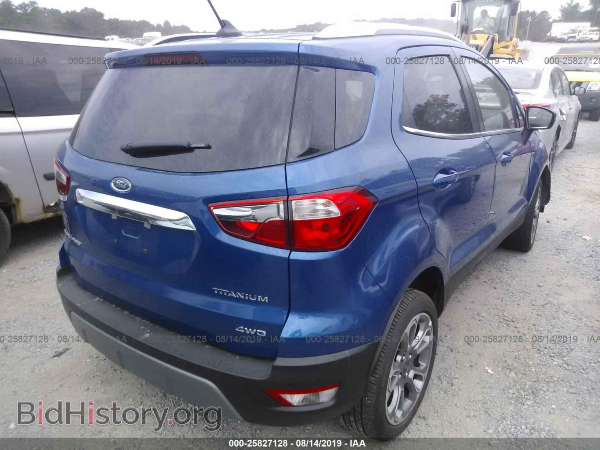 2019 FORD ECOSPORT - VIN: MAJ6S3KL1KC251906 - Фото 4