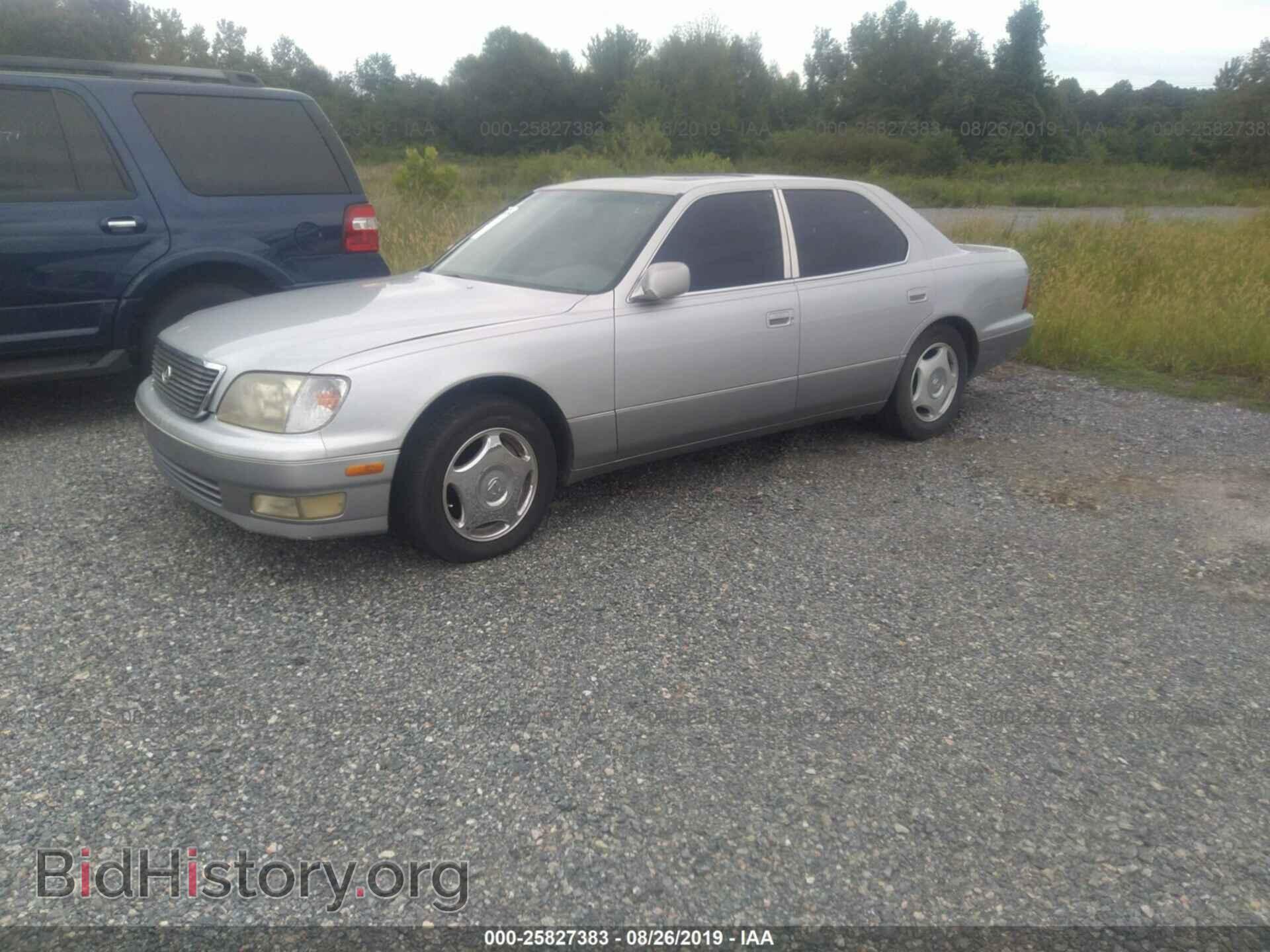 1999 LEXUS LS - VIN: JT8BH28F6X0150435 - Фото 2