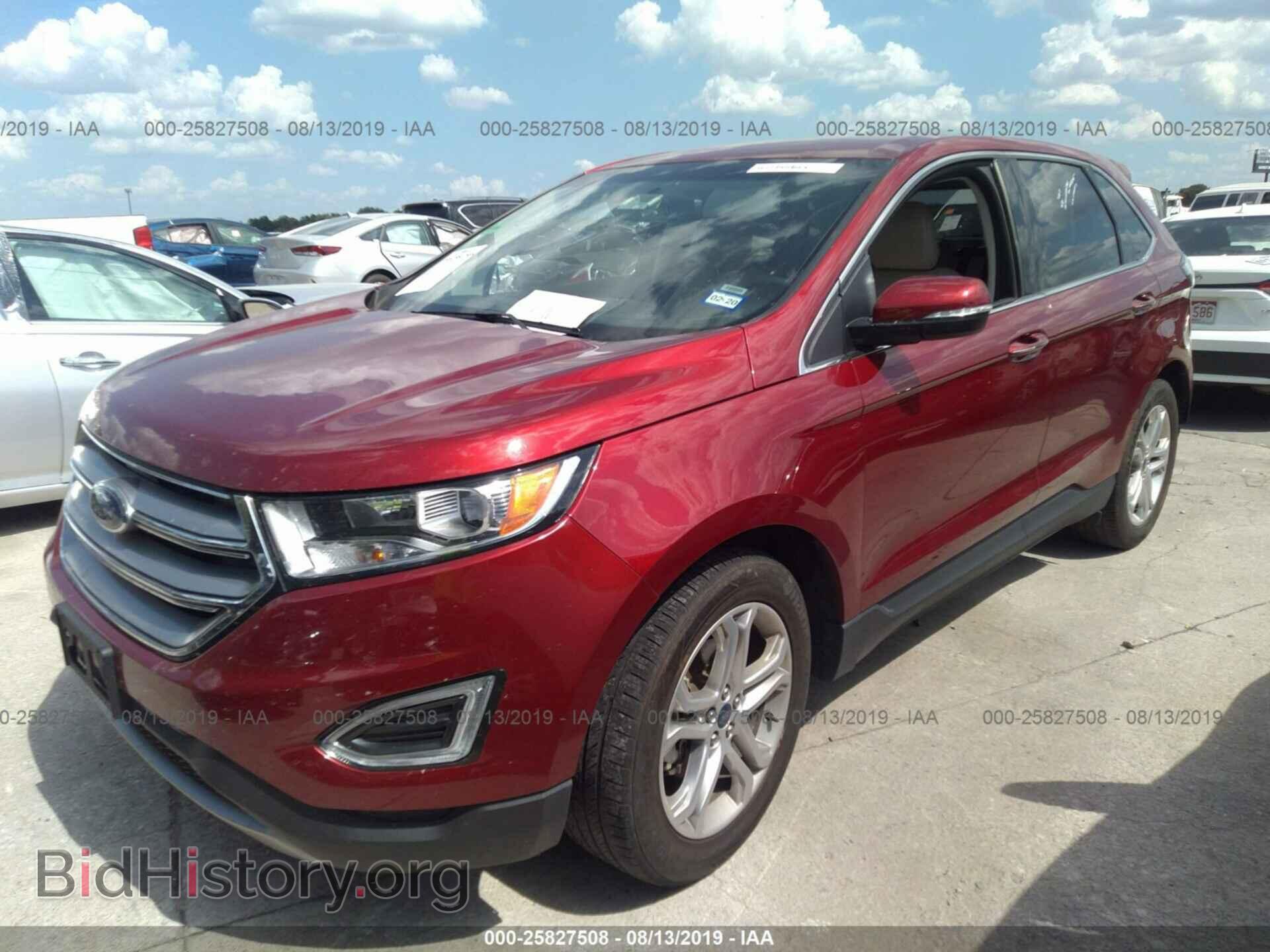 2018 FORD EDGE - VIN: 2FMPK3K98JBB74979 - Фото 2