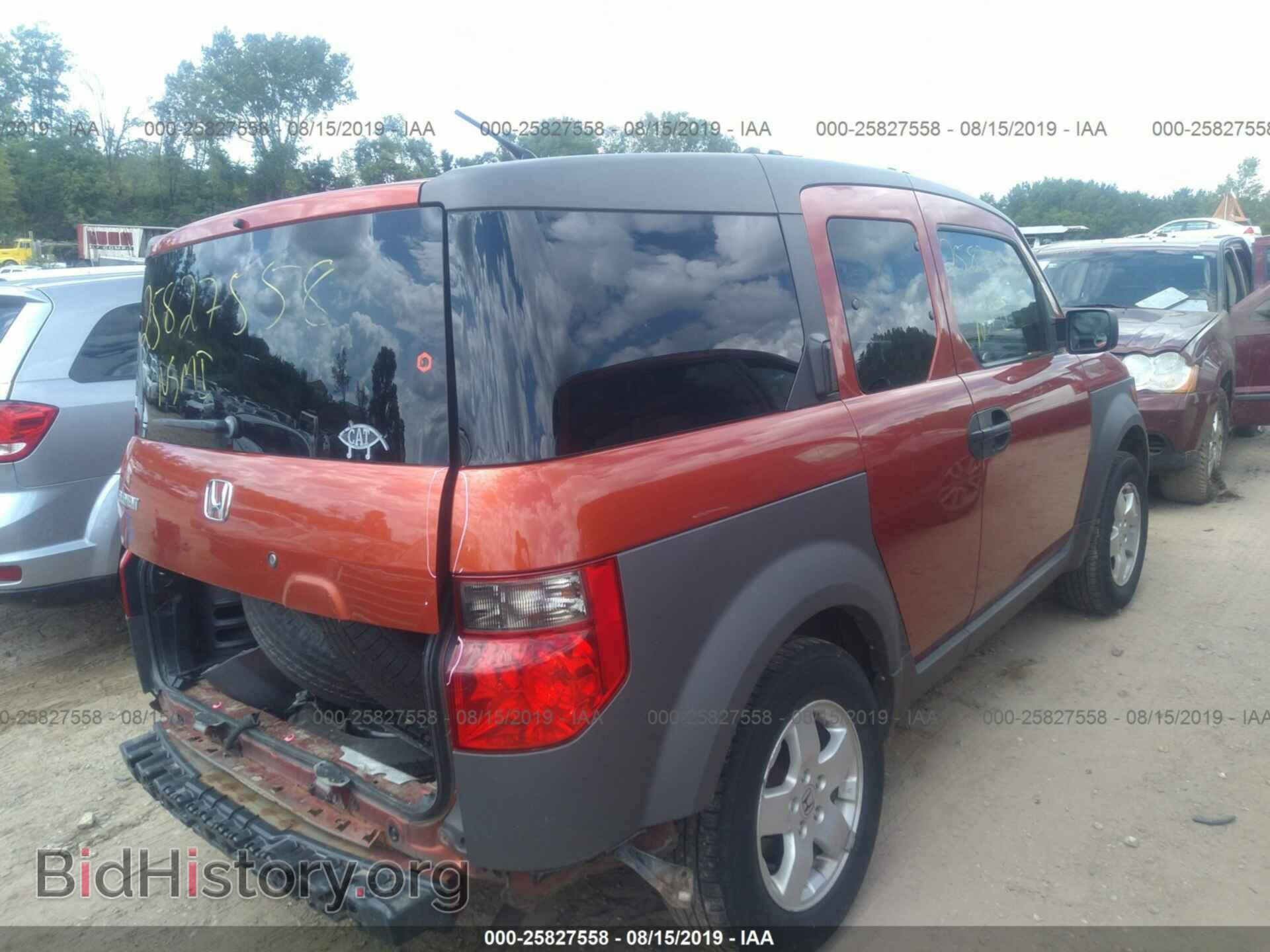 2004 HONDA ELEMENT - VIN: 5J6YH18664L008662 - Фото 4