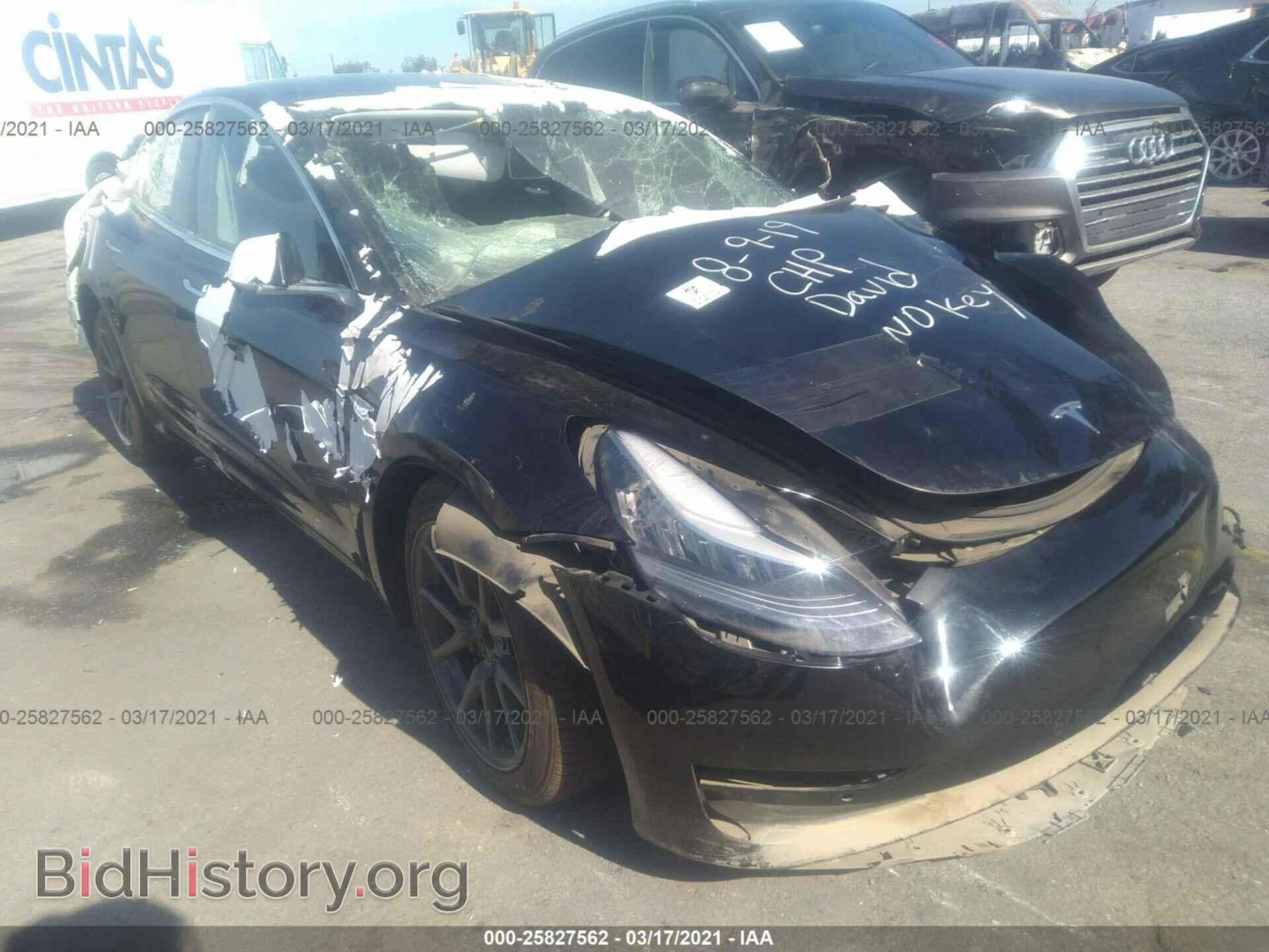 Photo 5YJ3E1EA7KF307112 - TESLA MODEL 3 2019