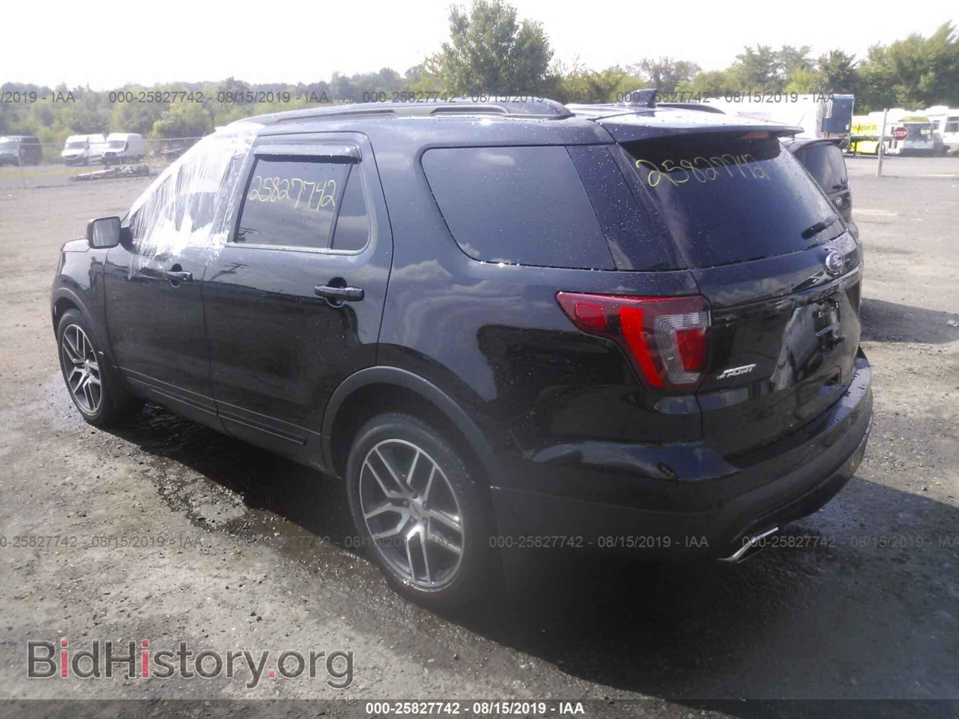 2016 FORD EXPLORER - VIN: 1FM5K8GT1GGC99574 - Фото 3