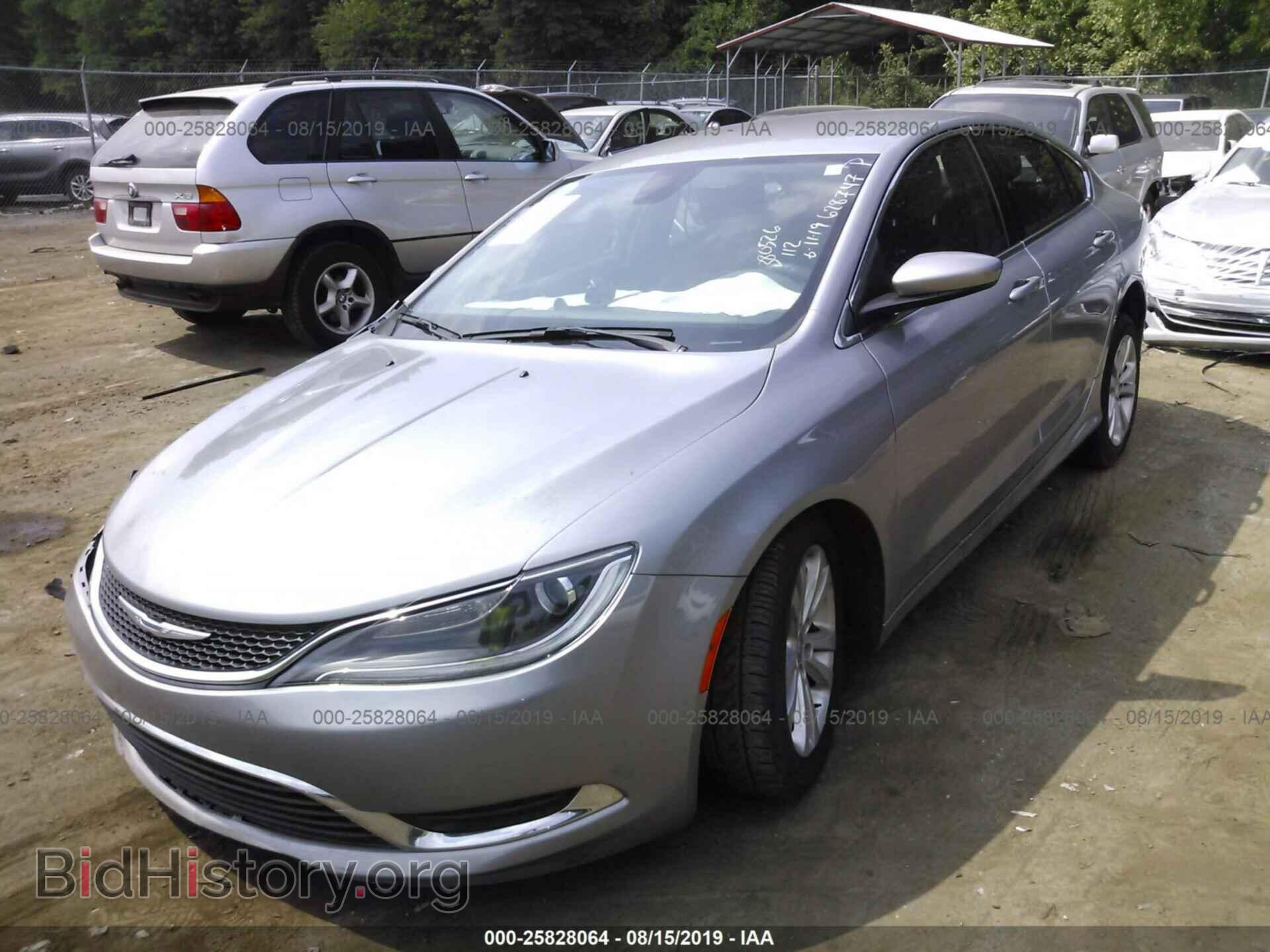 2015 CHRYSLER 200 - VIN: 1C3CCCAB6FN628747 - Фото 2