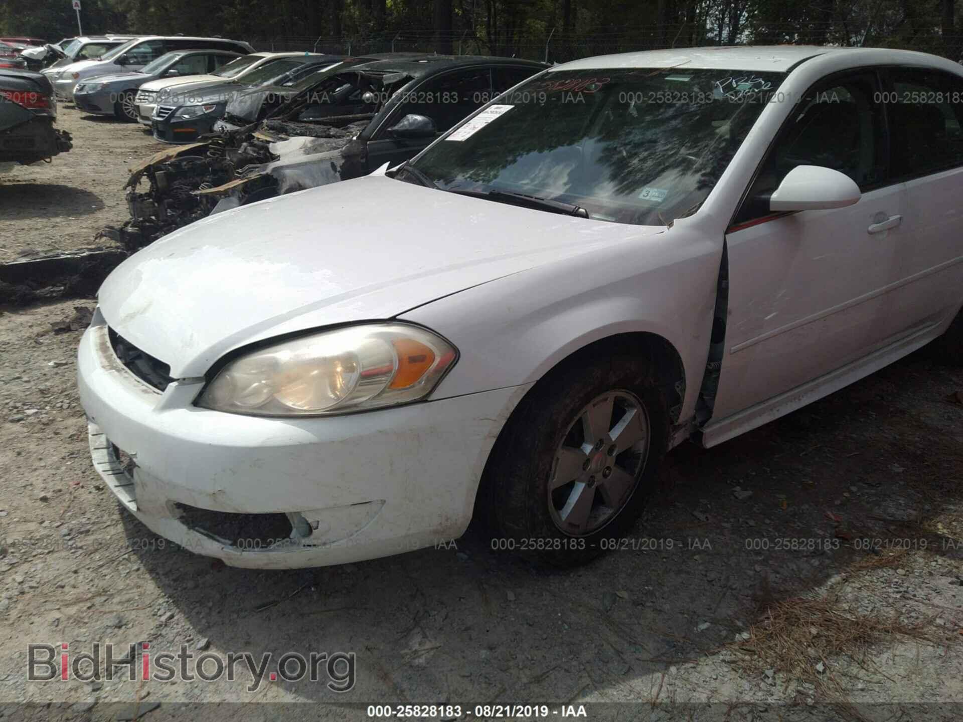 2011 CHEVROLET IMPALA - VIN: 2G1WG5EK2B1160281 - Фото 2