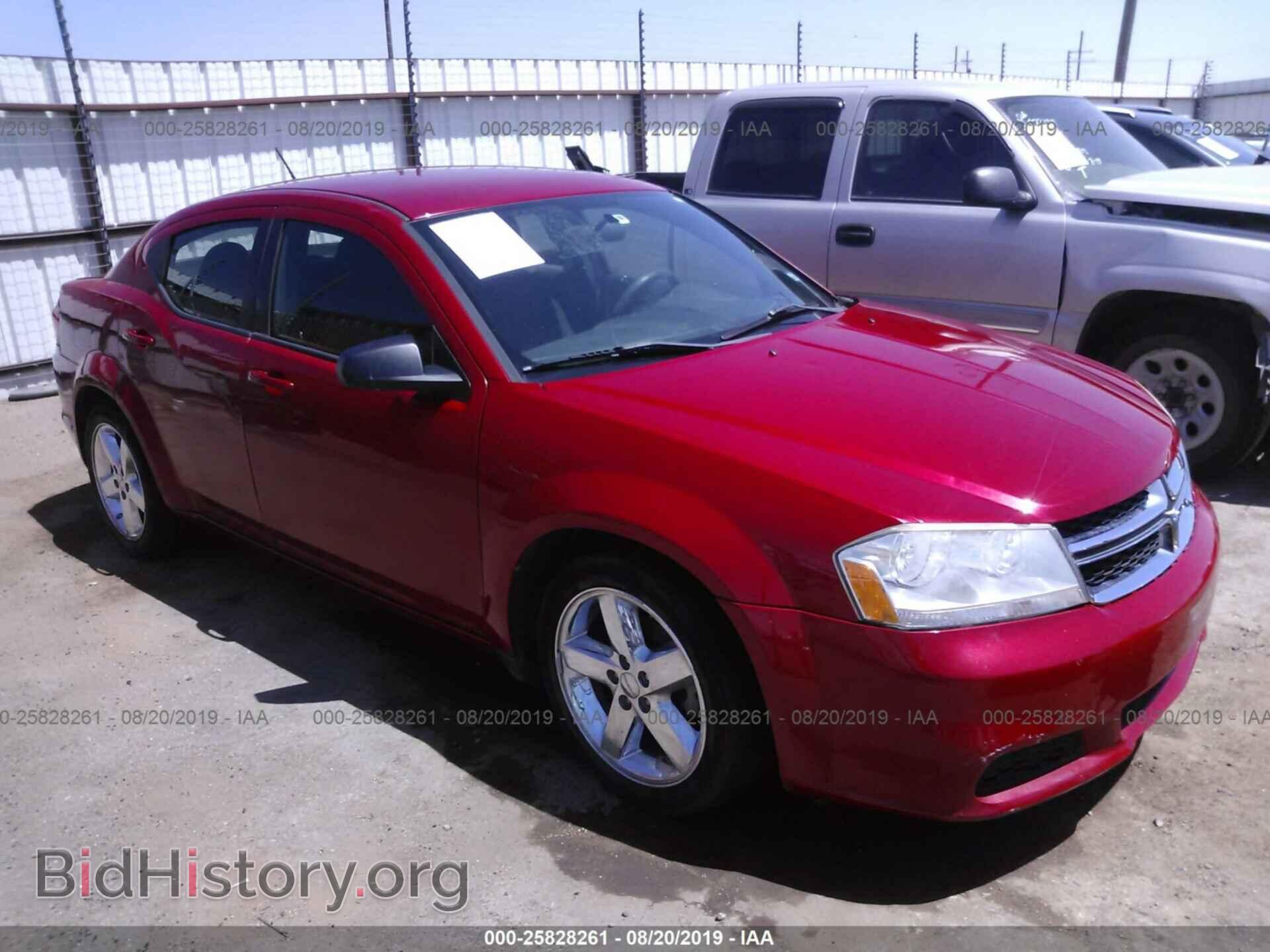 Photo 1C3CDZAB3DN658205 - DODGE AVENGER 2013