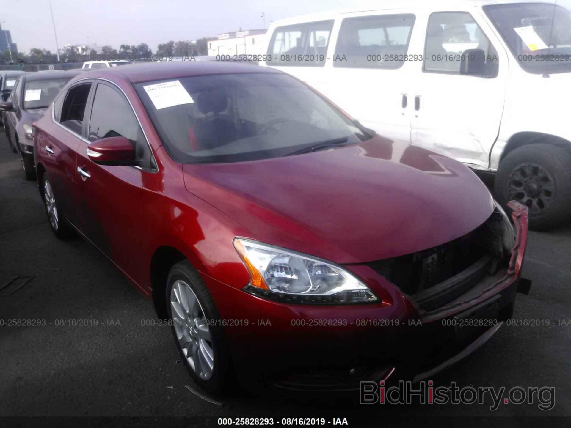 Photo 3N1AB7AP8EY285159 - NISSAN SENTRA 2014