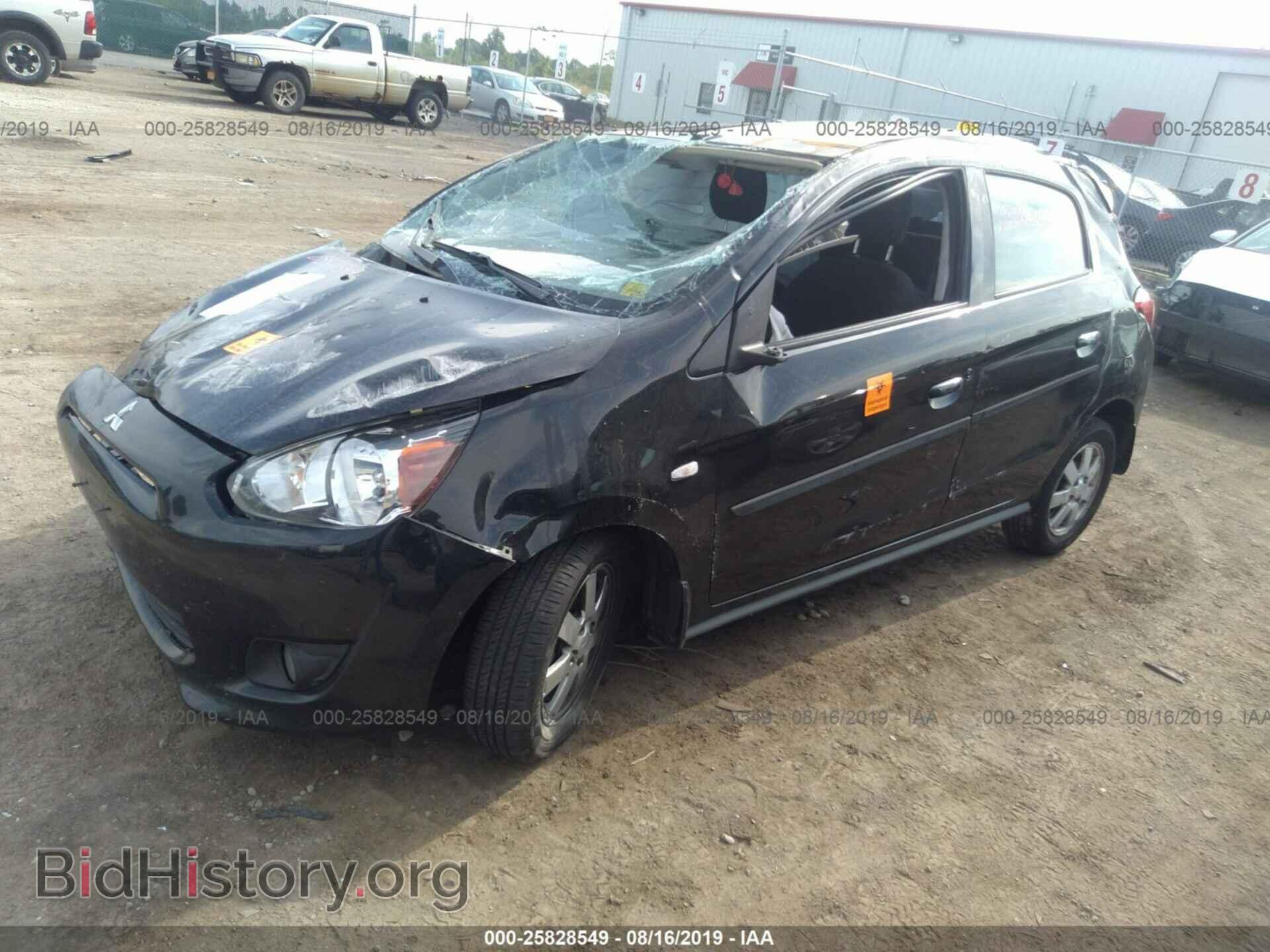 2014 MITSUBISHI MIRAGE - VIN: ML32A4HJ3EH004730 - Фото 2