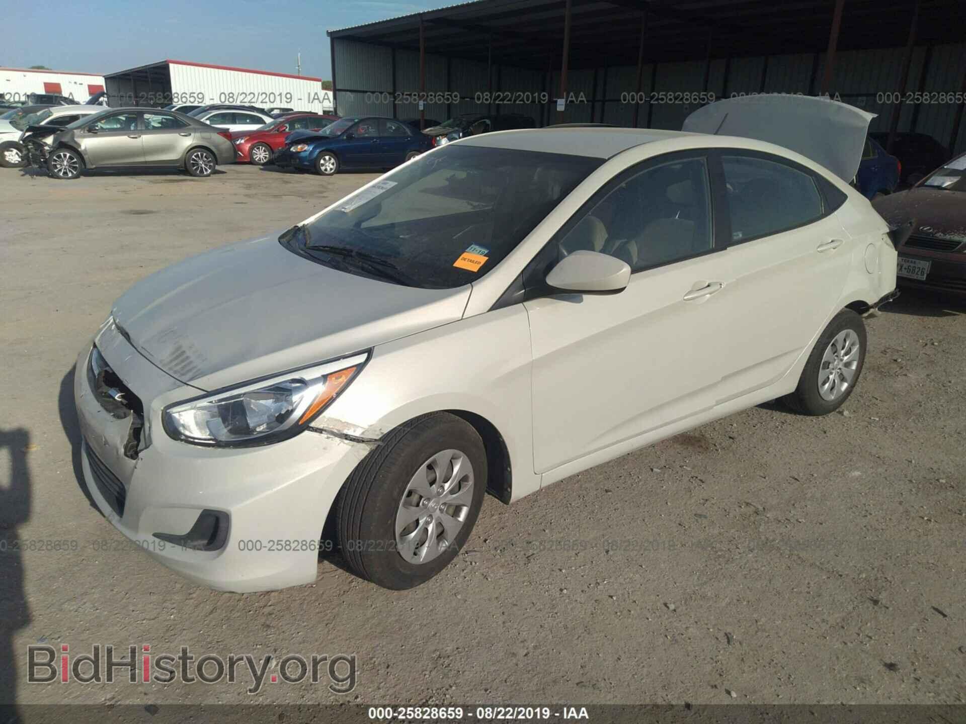 2016 HYUNDAI ACCENT - VIN: KMHCT4AE2GU037071 - Фото 2