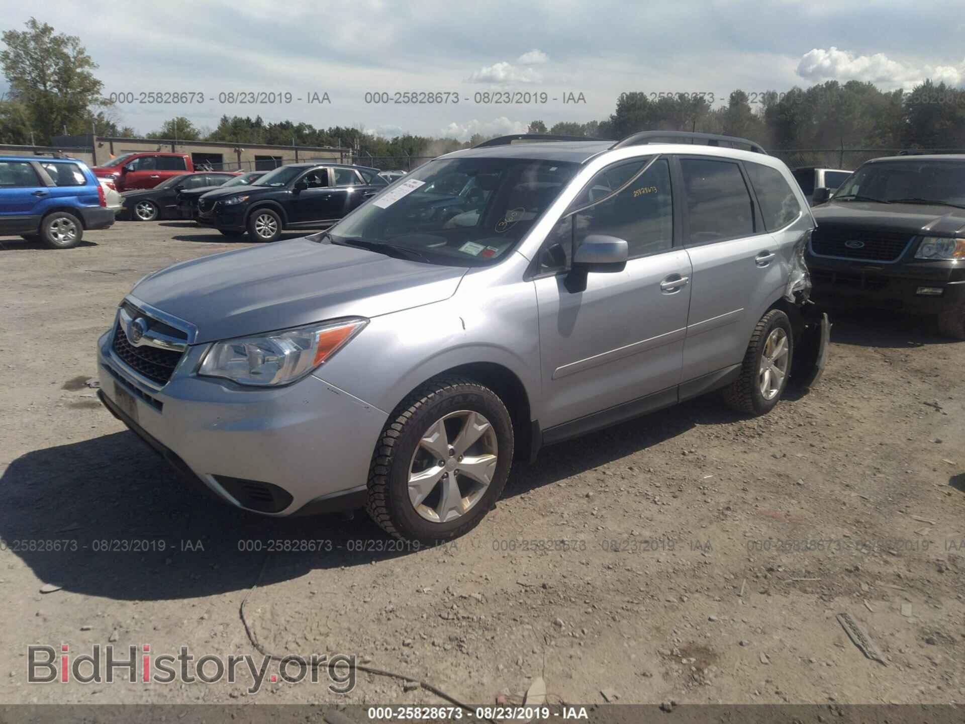 2014 SUBARU FORESTER - VIN: JF2SJAEC1EH452855 - Фото 2