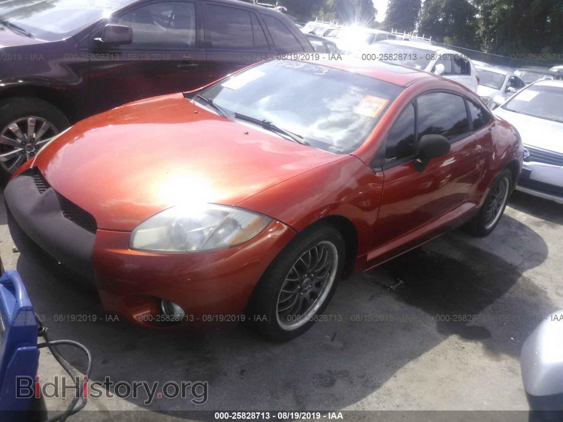 2006 MITSUBISHI ECLIPSE - VIN: 4A3AK34TX6E015635 - Фото 2