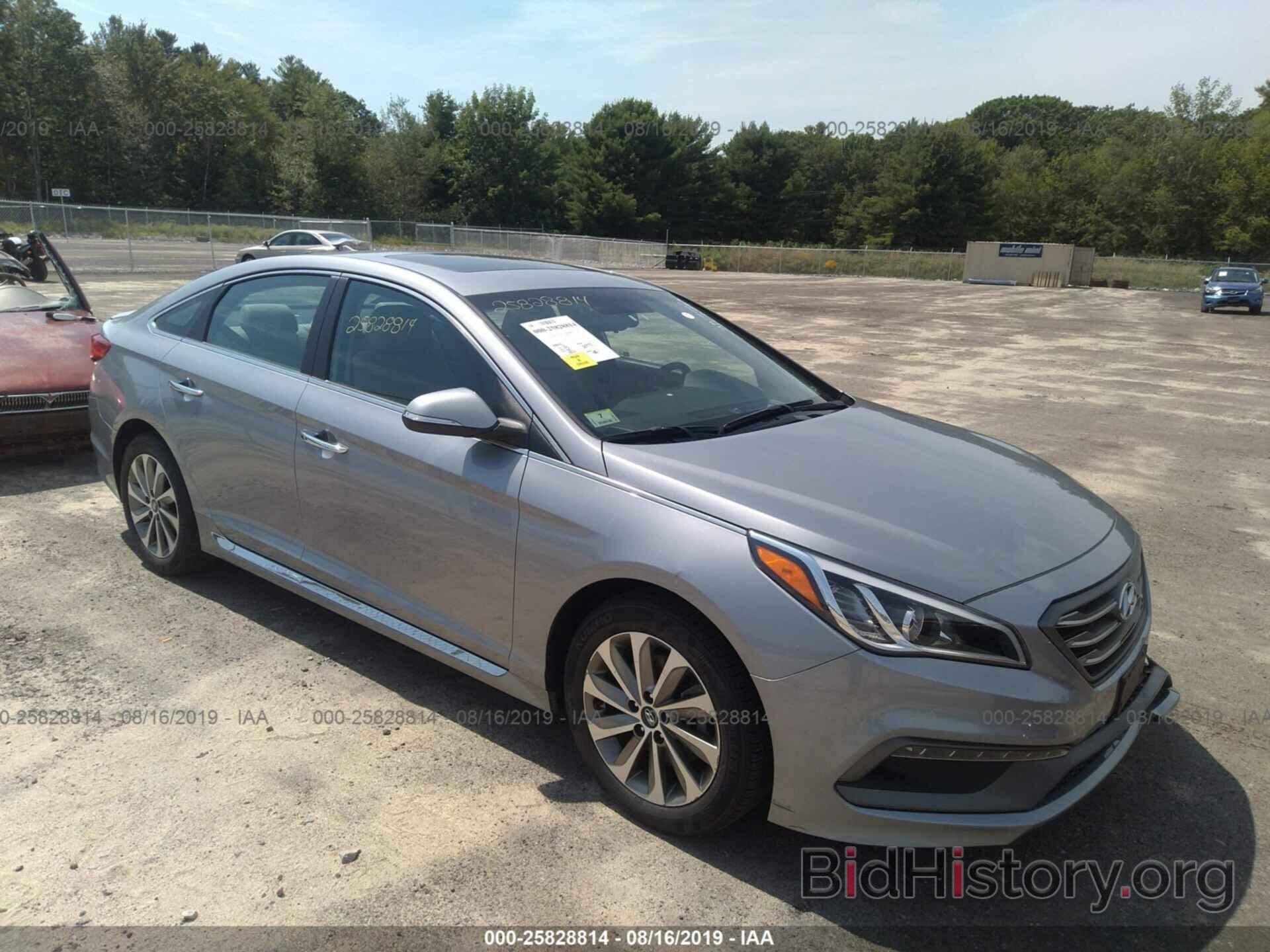 Photo 5NPE34AF4HH568905 - HYUNDAI SONATA 2017