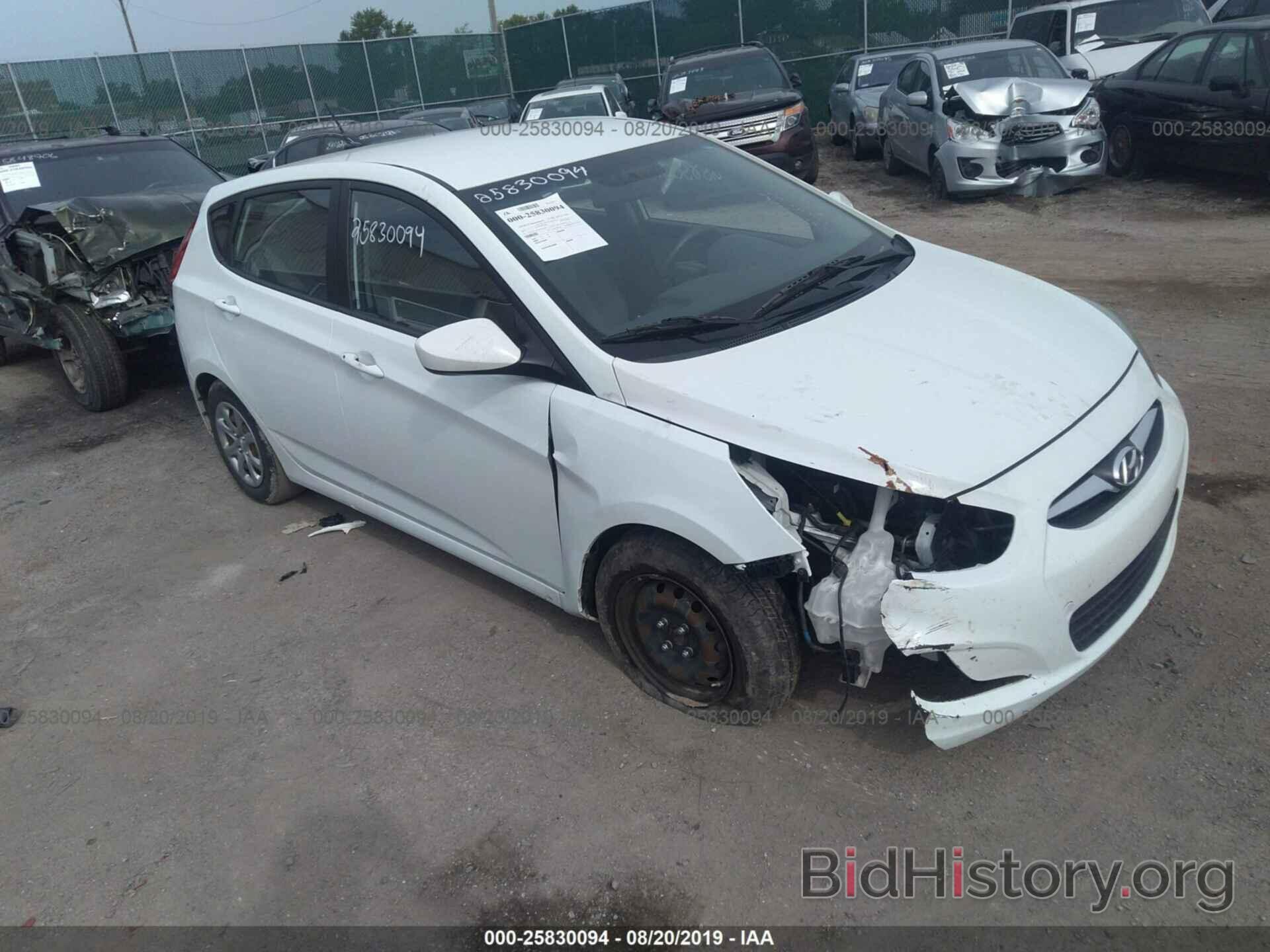 Photo KMHCT5AE4DU068503 - HYUNDAI ACCENT 2013