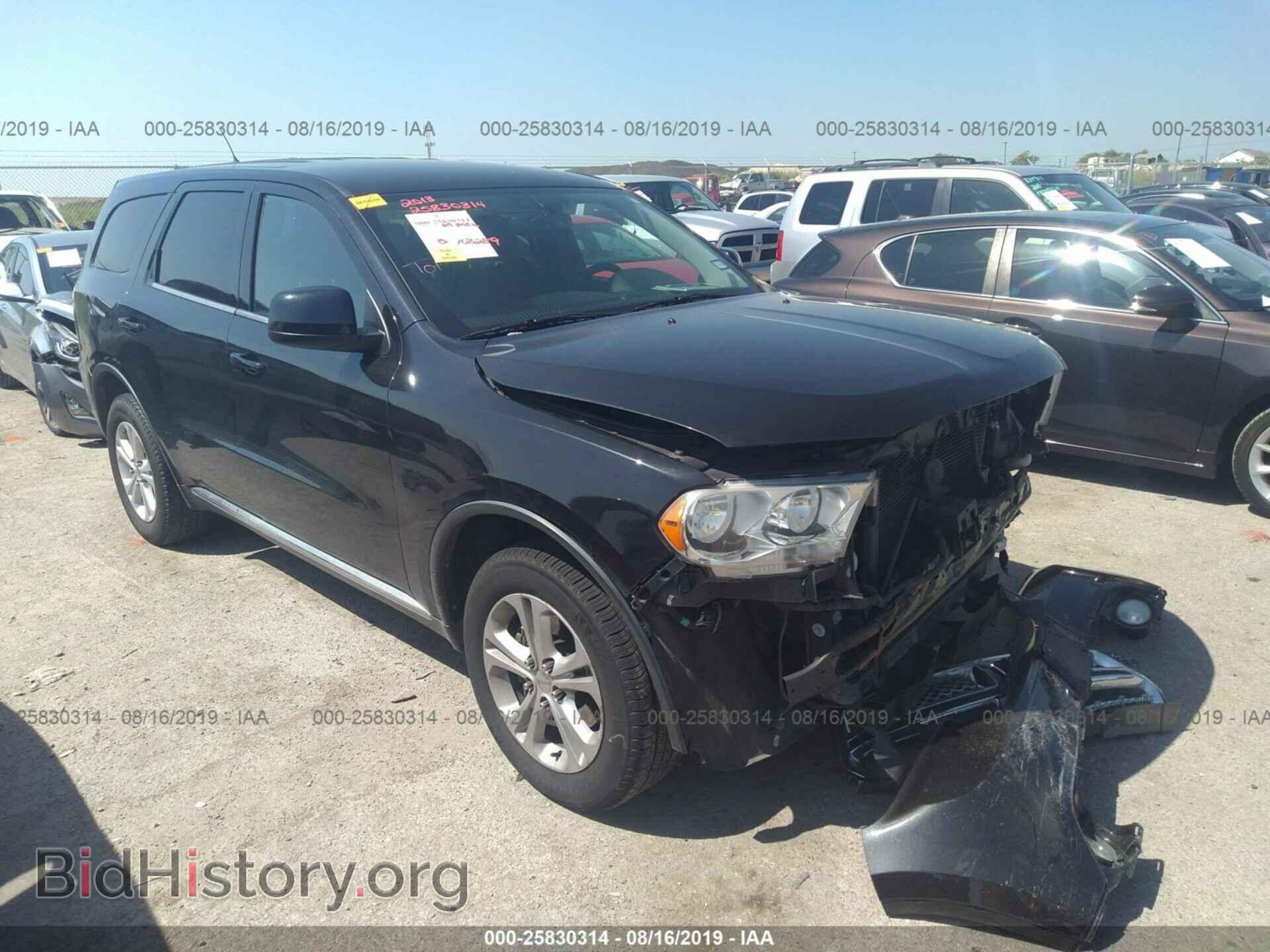 Photo 1C4RDHAGXDC608344 - DODGE DURANGO 2013