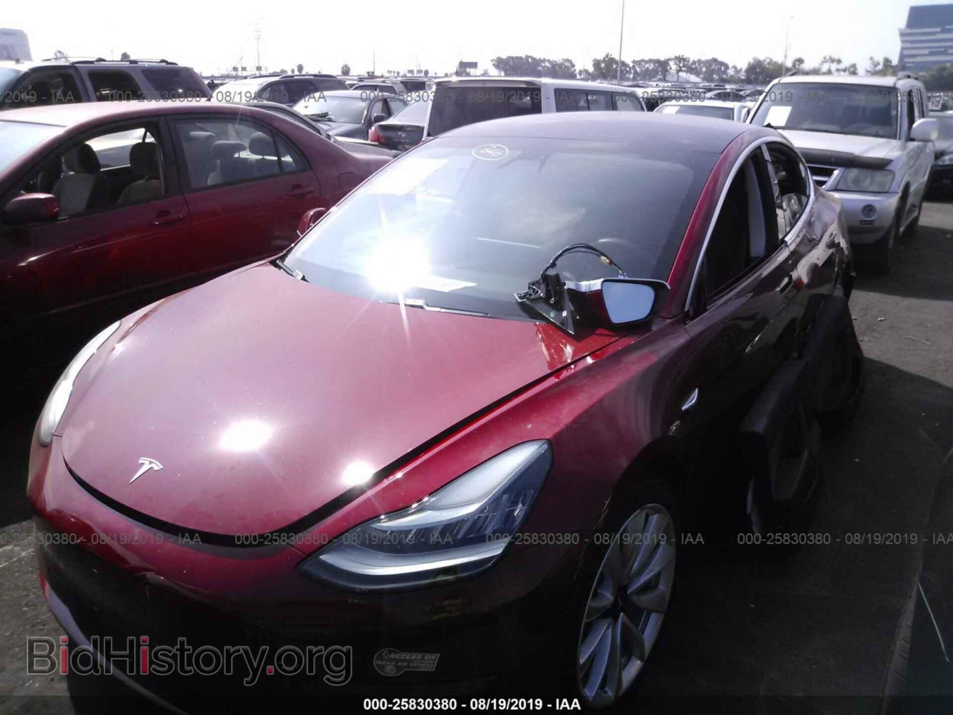 2018 TESLA MODEL 3 - VIN: 5YJ3E1EA4JF038016 - Photo 2