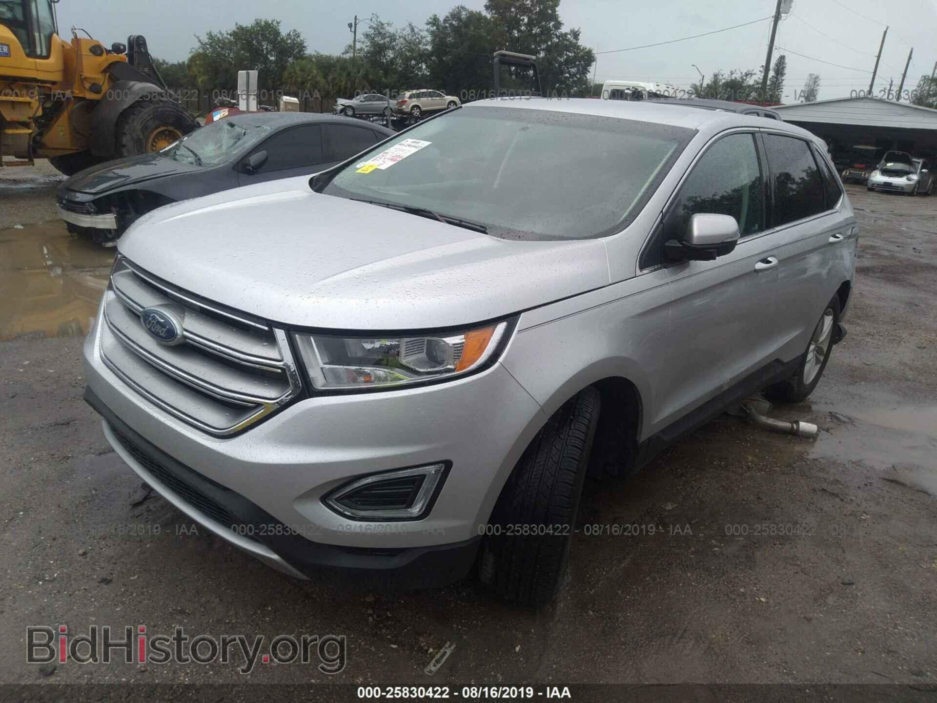 2015 FORD EDGE - VIN: 2FMTK3J81FBB88933 - Фото 2