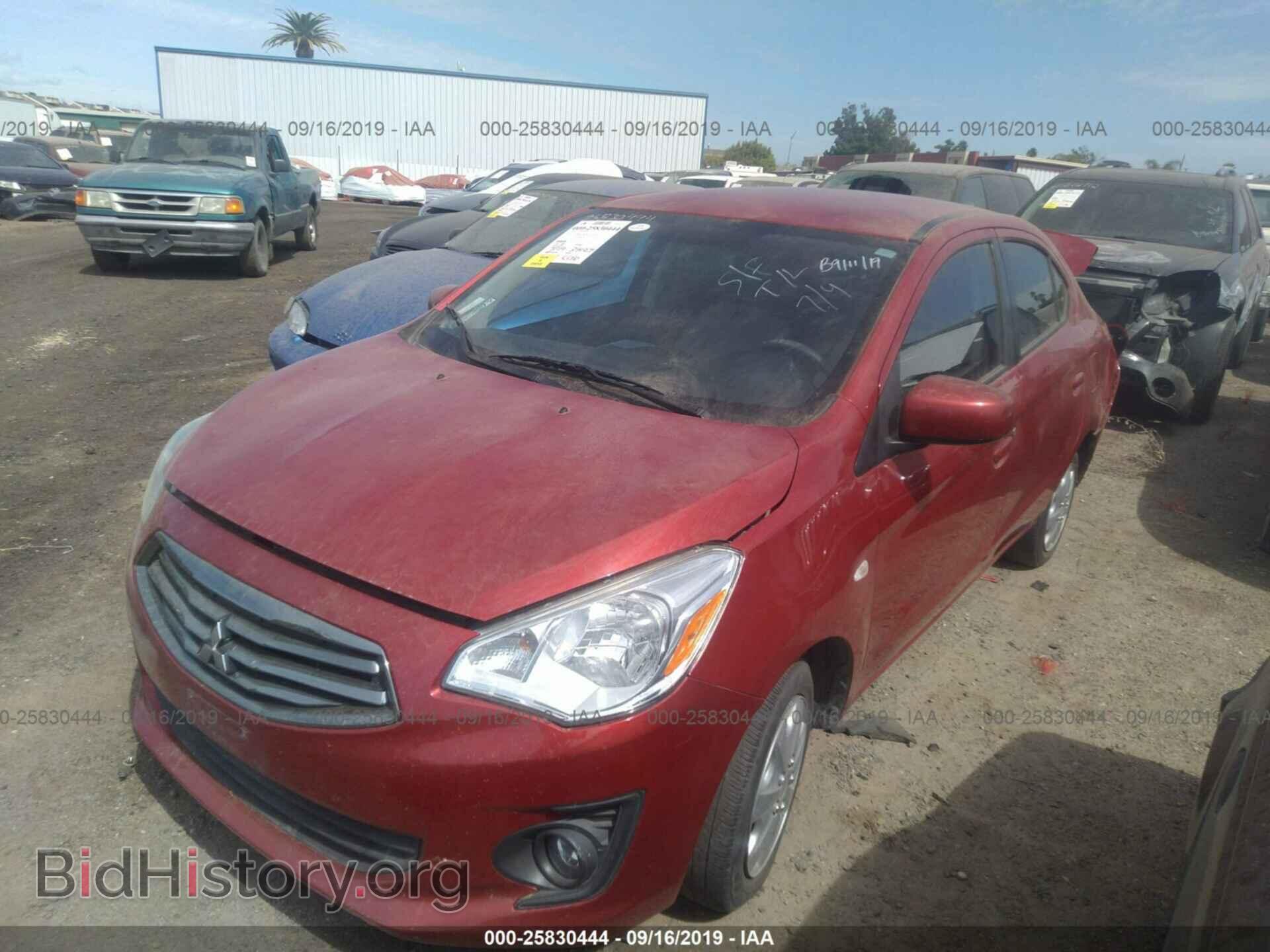 2017 MITSUBISHI MIRAGE - VIN: ML32F3FJ6HH004031 - Фото 2