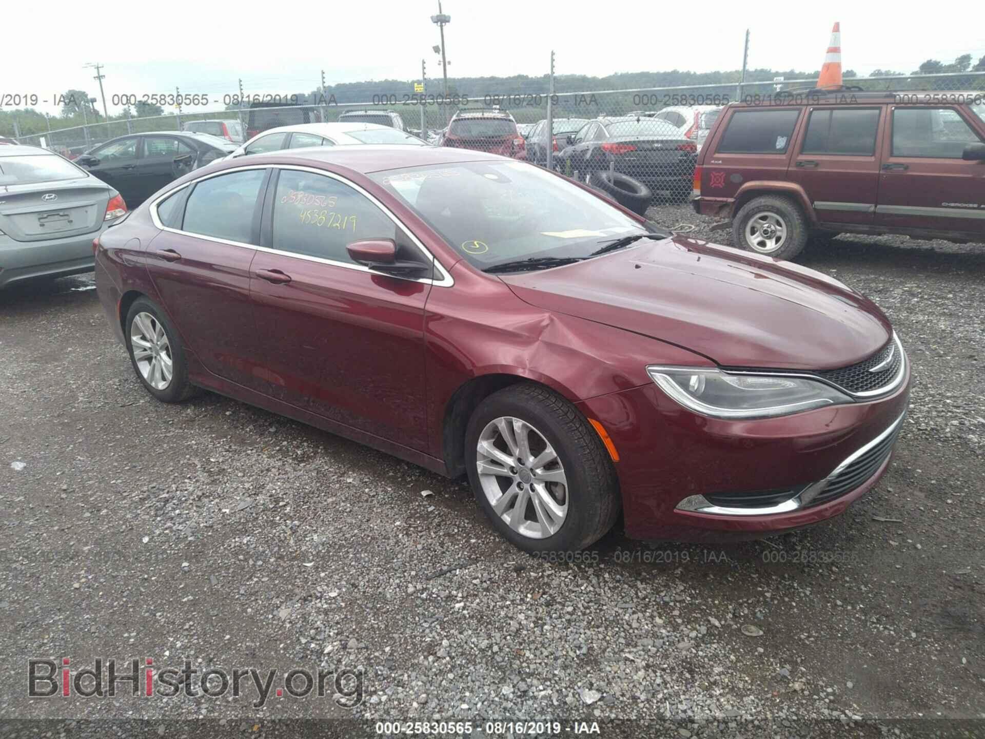 Photo 1C3CCCAB2GN120356 - CHRYSLER 200 2016