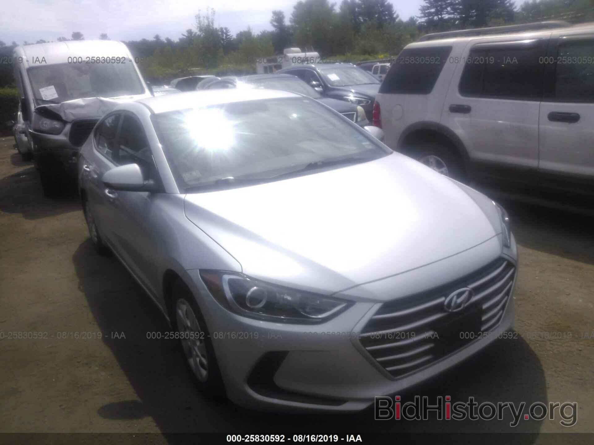 Photo 5NPD74LF7HH186901 - HYUNDAI ELANTRA 2017