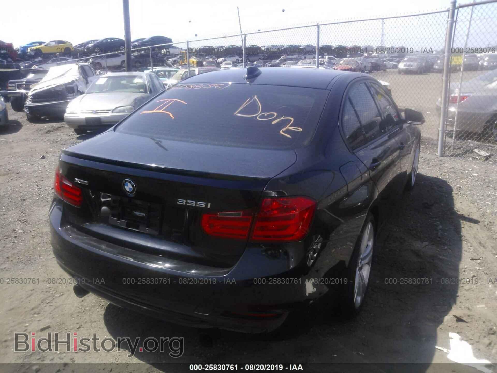 2013 BMW 335 - VIN: WBA3B9C58DF587955 - Фото 4