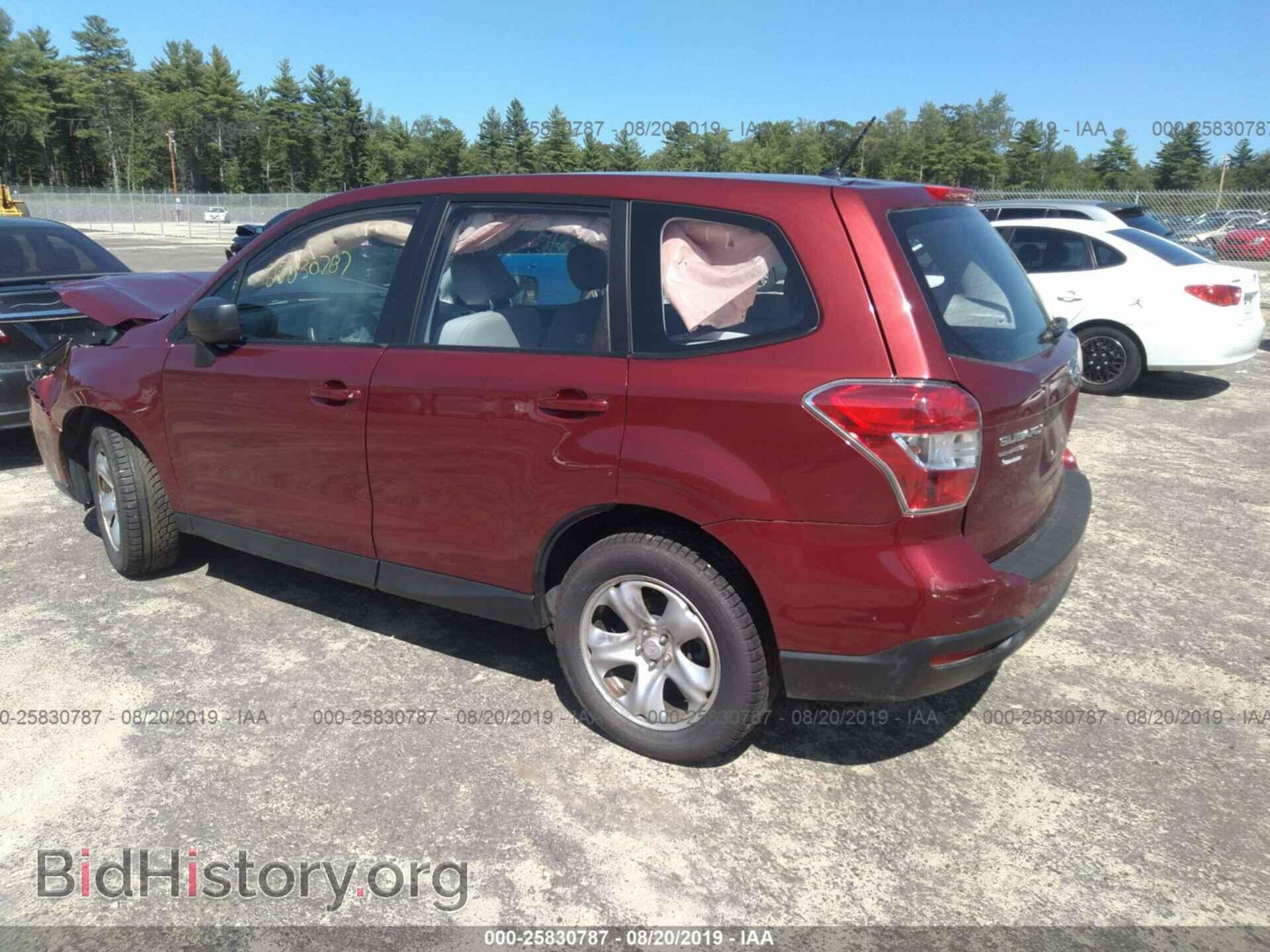 2015 SUBARU FORESTER - VIN: JF2SJAAC4FH450623 - Фото 3